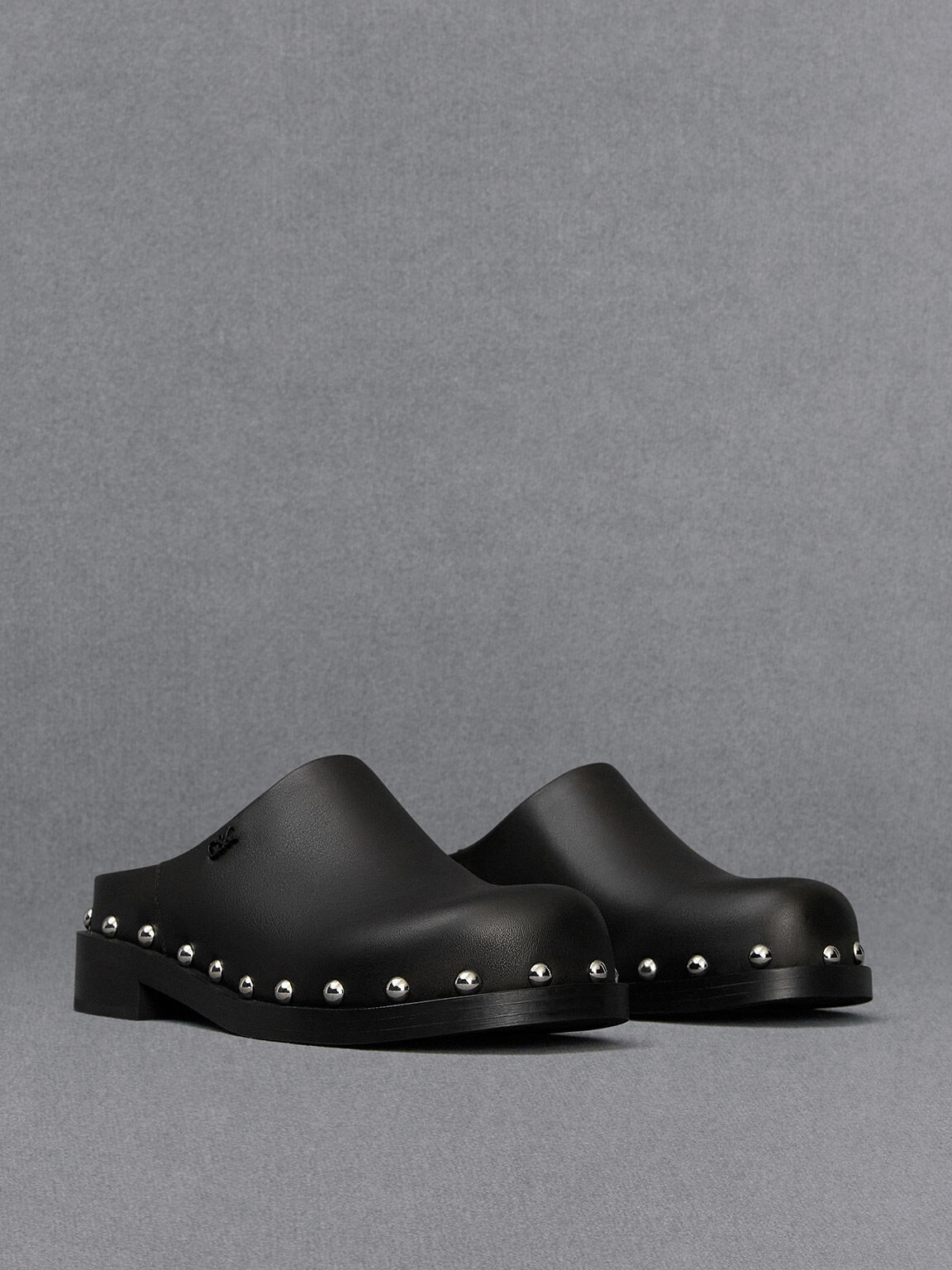Studded mule clogs deals