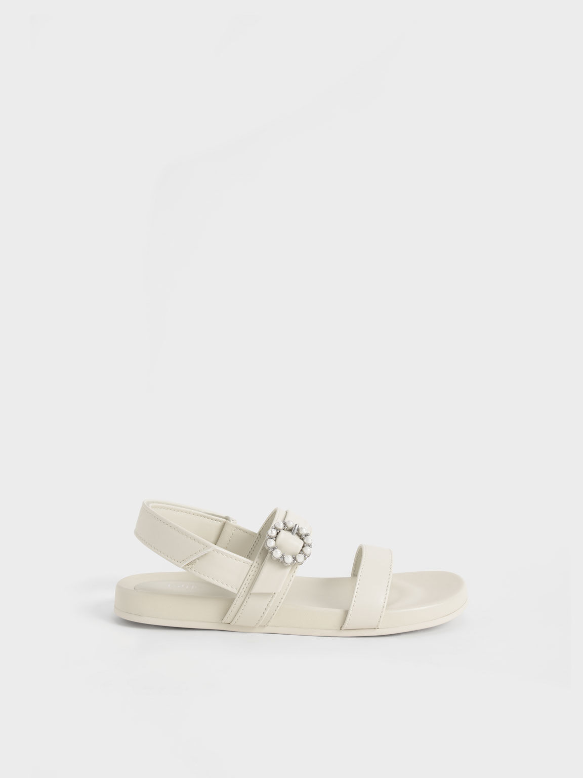 Two strap sandals with backstrap top