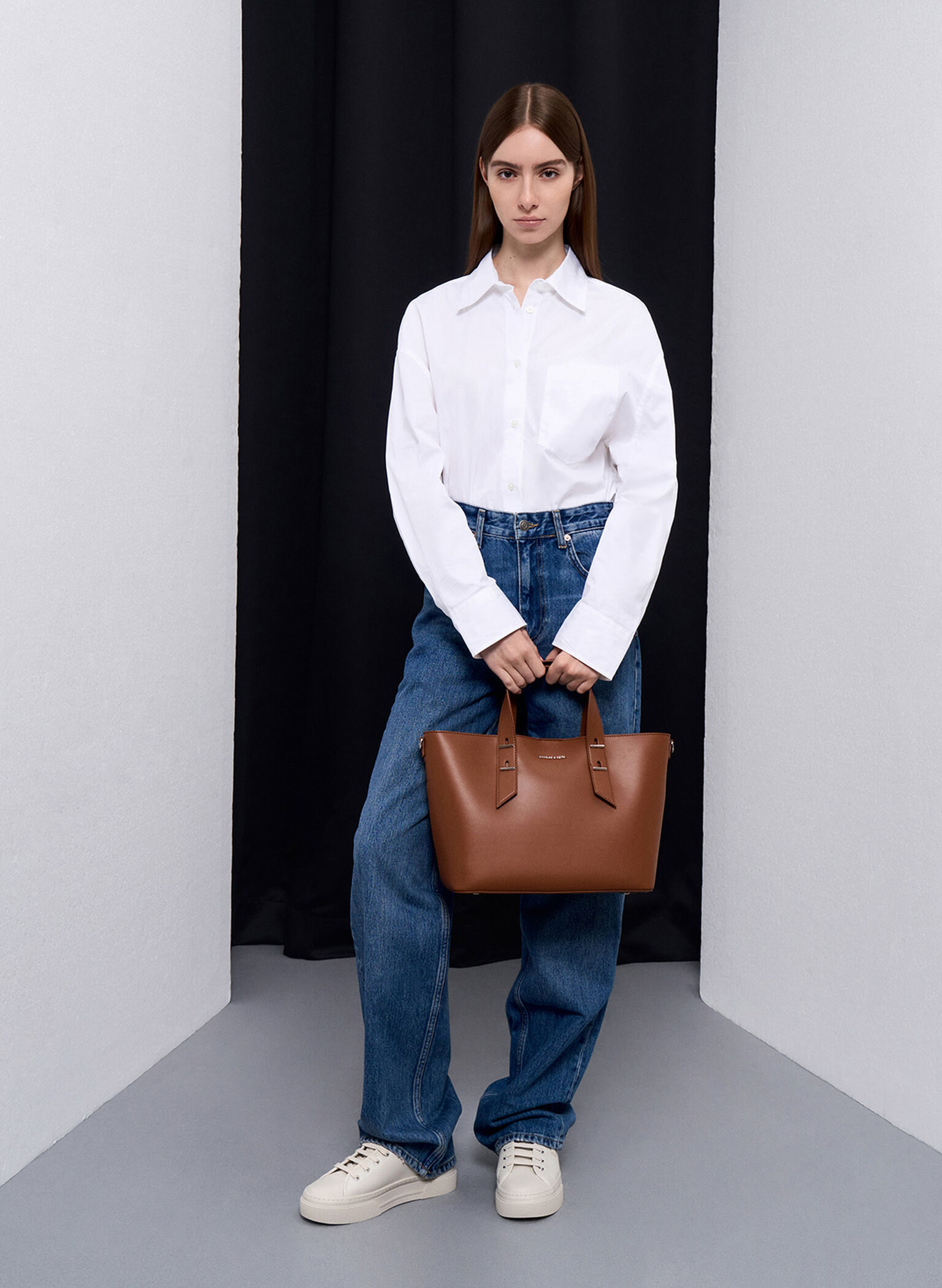 Shania Tote Bag, Chocolate, hi-res