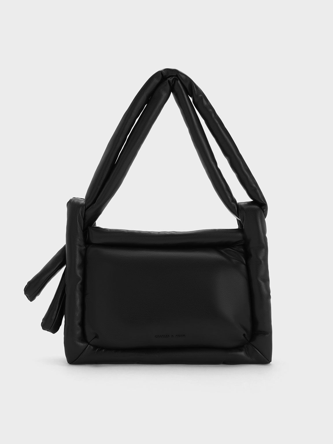 Errya Puffy Crossbody Bag Jet Black