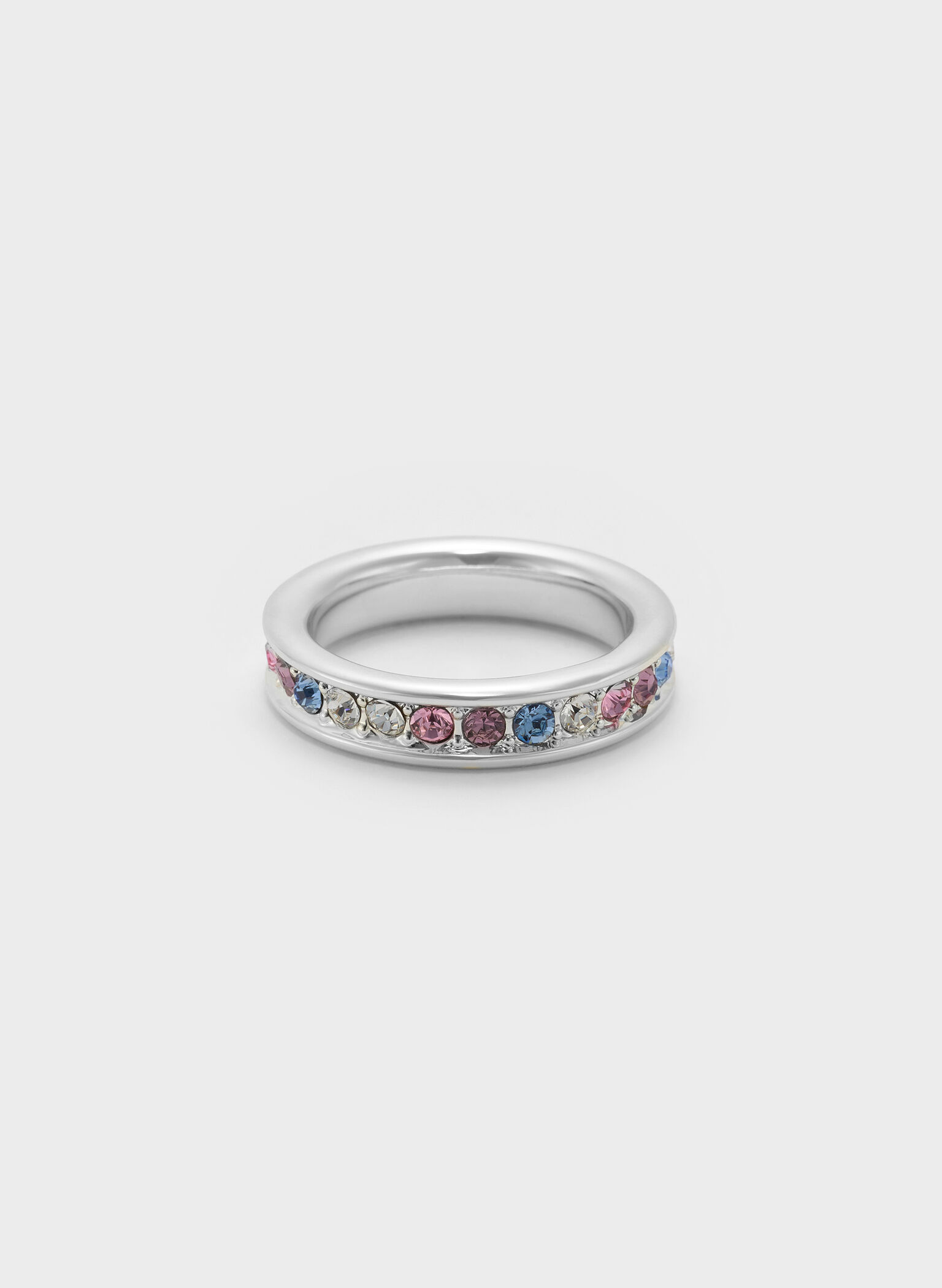 Maeve Crystal-Embellished Ring, Silver, hi-res