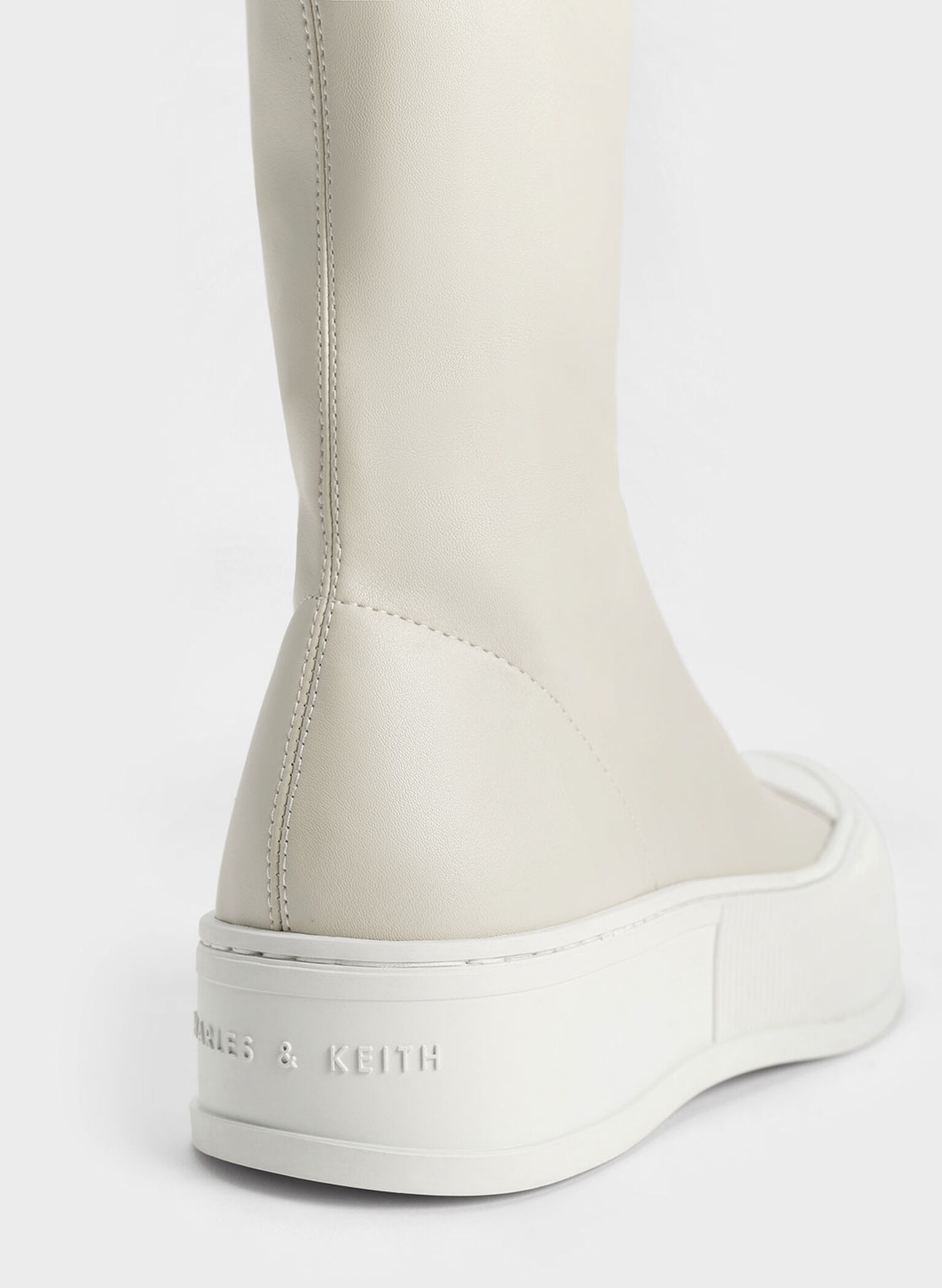 Harrianna Thigh-High Boots, Chalk, hi-res