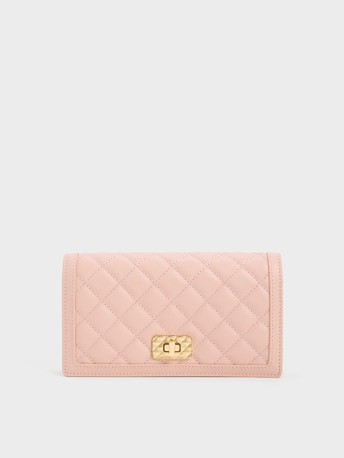 Charles and keith wallet pink new arrivals