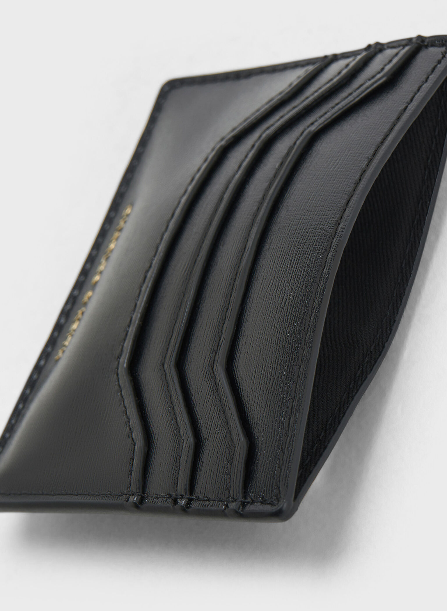 Carli Multi-Slot Card Holder, Black, hi-res