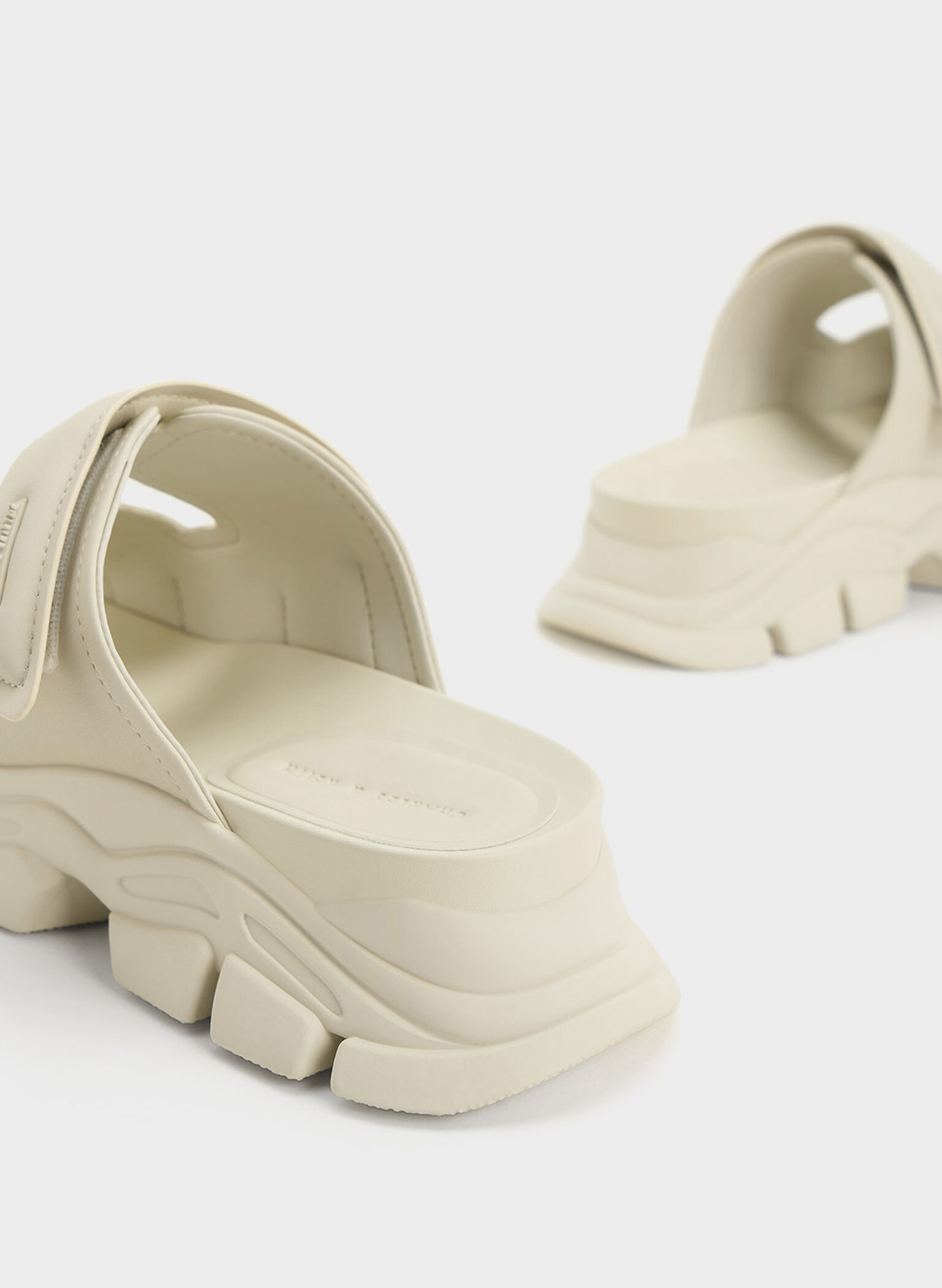 Dash Double Strap Slides, Chalk2, hi-res