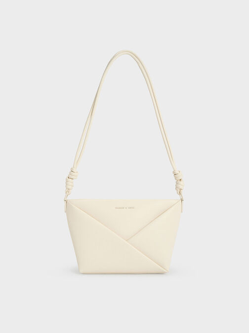 Midori Geometric Crossbody Bag, Cream, hi-res