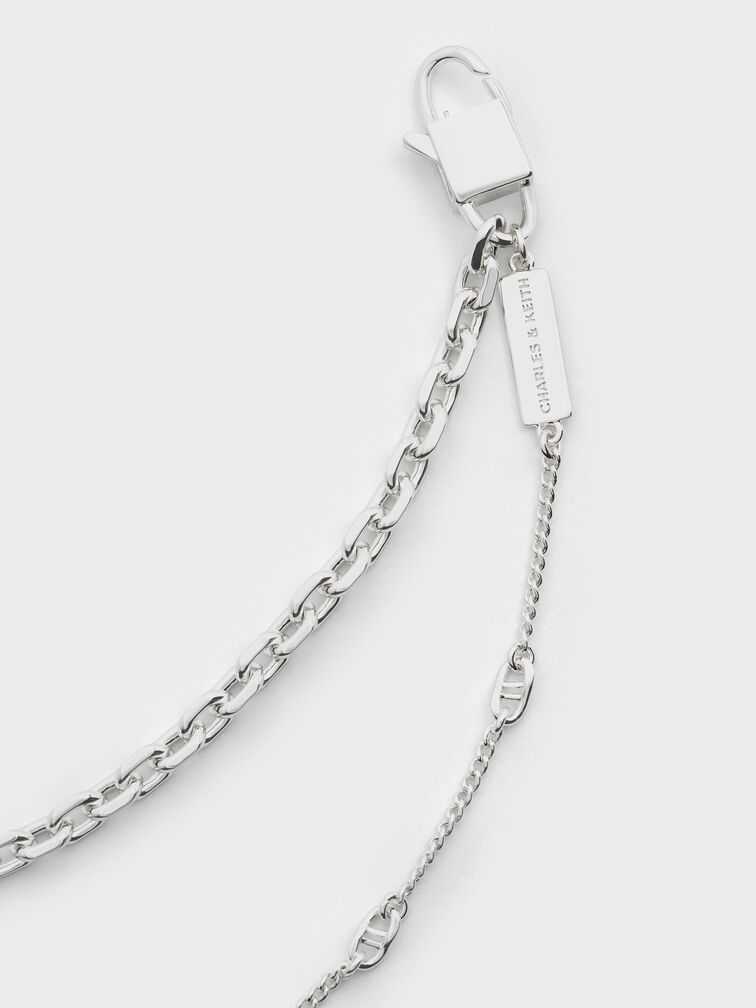 Nyra Double-Chain Bracelet, Silver, hi-res