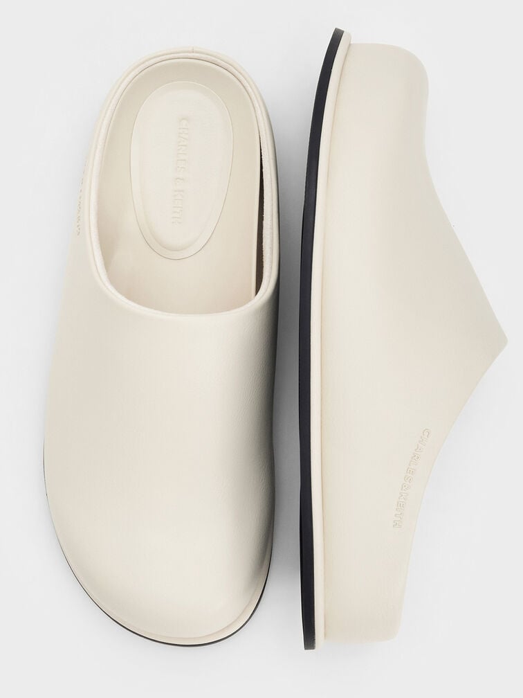 Flatform Mules, Chalk, hi-res
