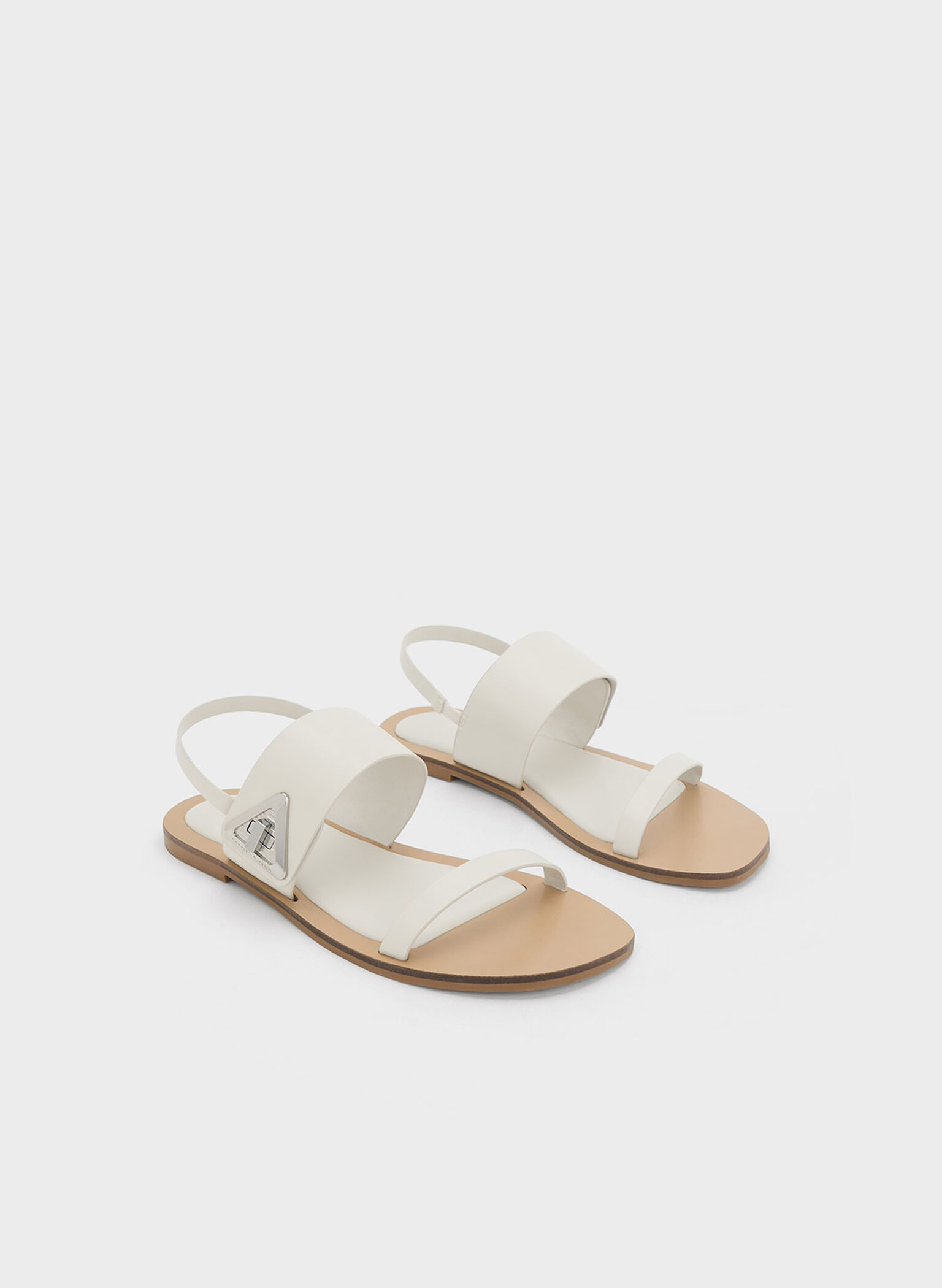 Trice Double Strap Sandals, Chalk, hi-res