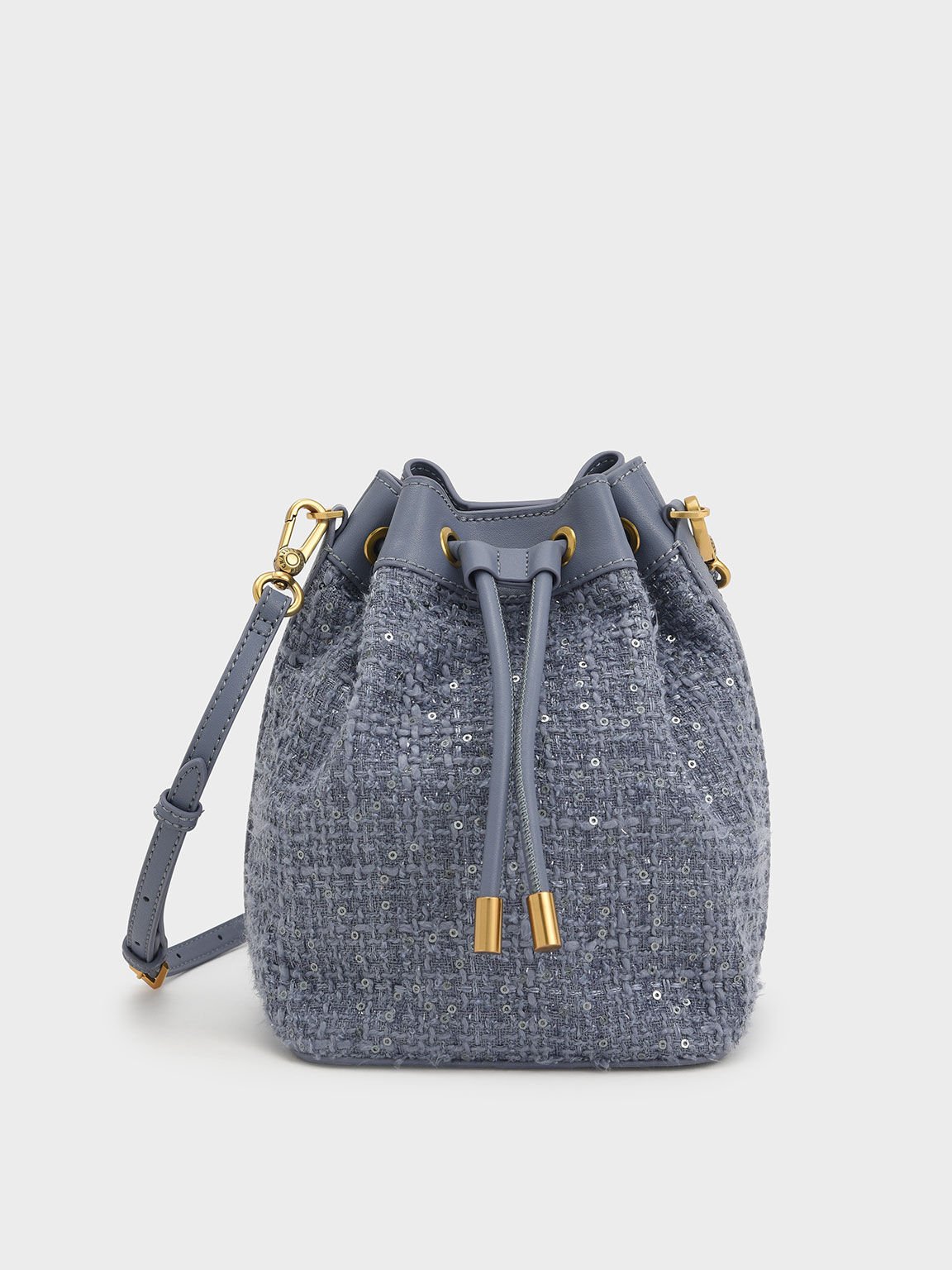 Charles and keith drawstring bucket bag outlet