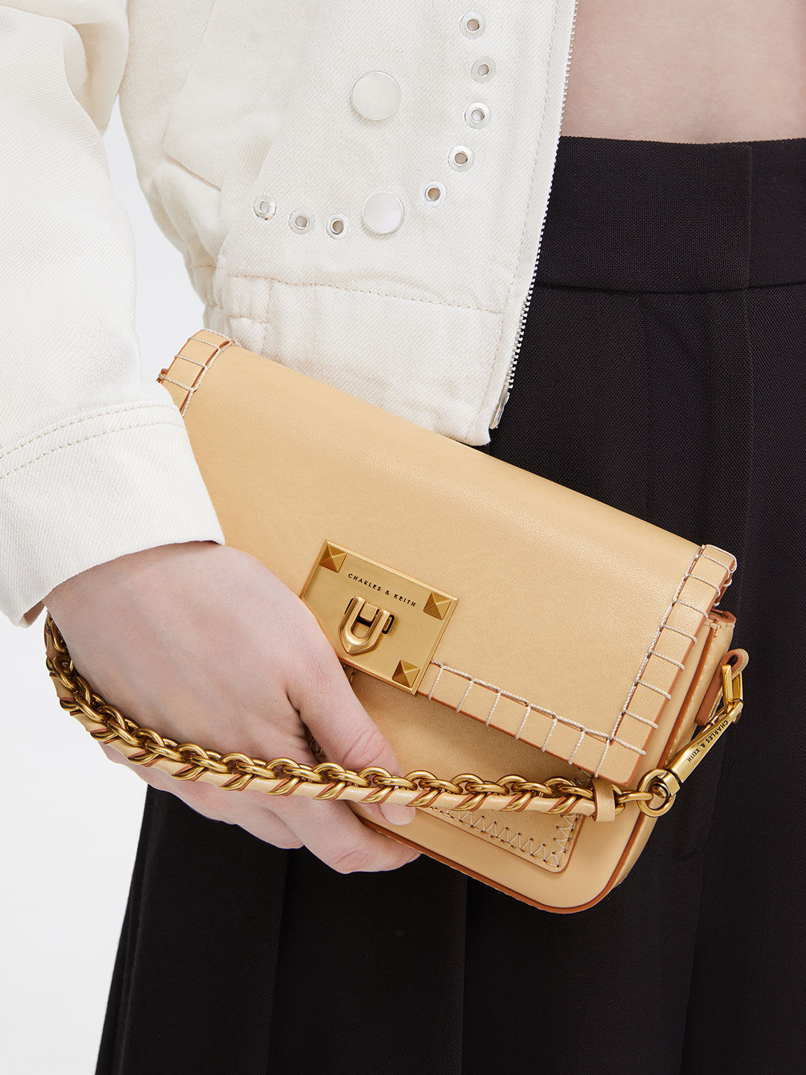 Charles keith discount clutch bag
