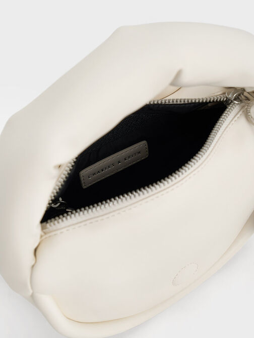 Yama Padded Handle Bag, Cream, hi-res