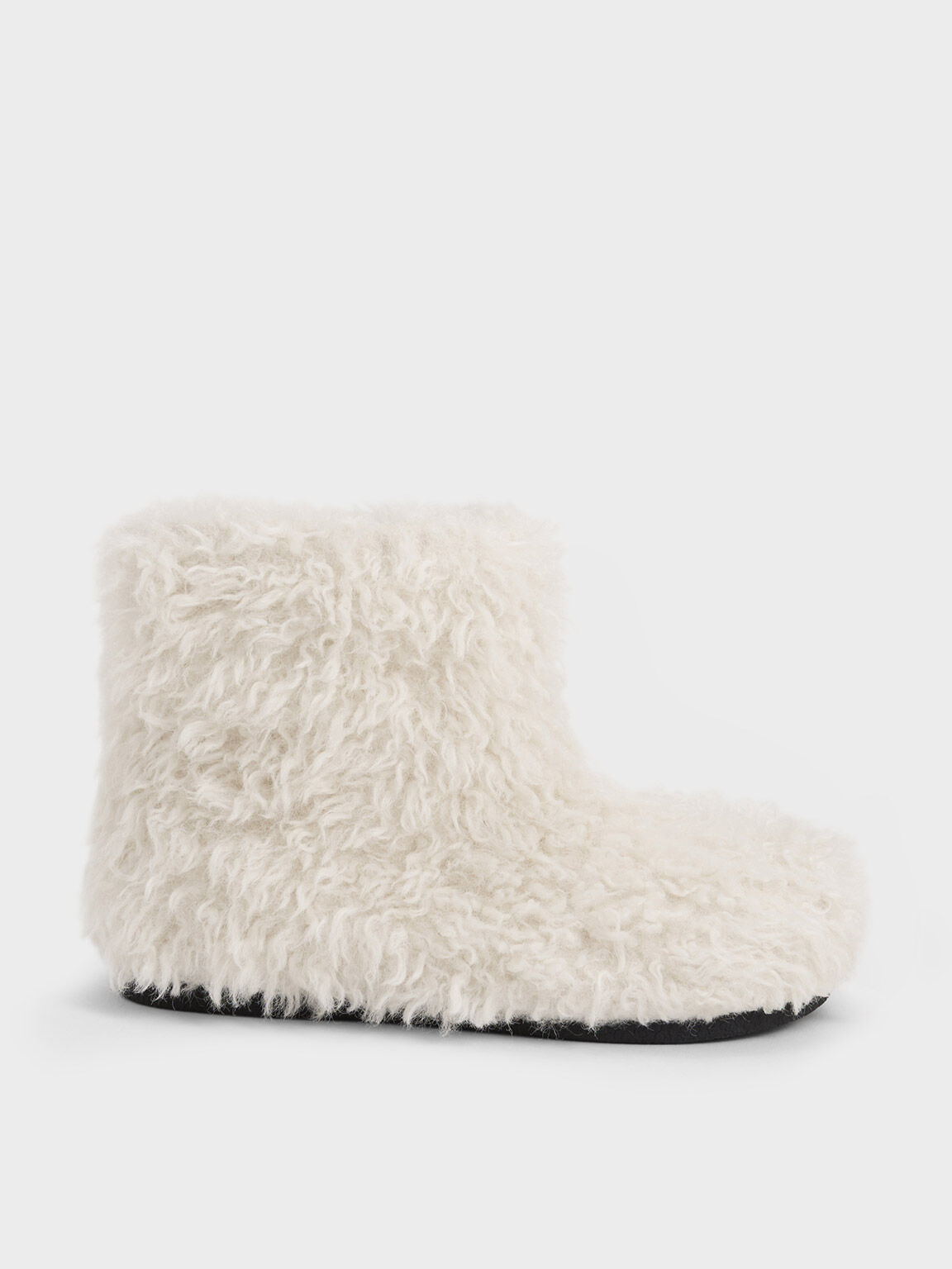 Furry ankle outlet boots uk