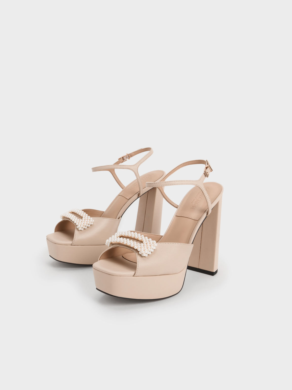 Beige platforms clearance