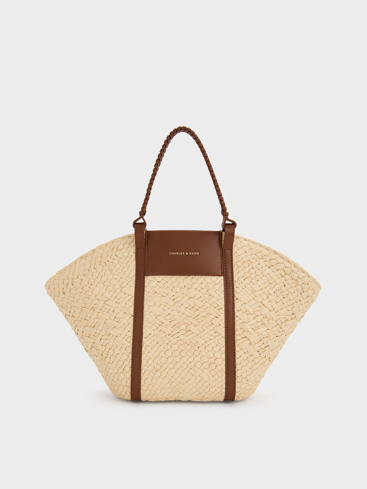 Shalia Raffia Basket Bag, Natural Raffia, hi-res