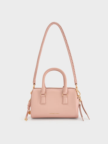 Everleigh Bowling Bag, Light Pink, hi-res