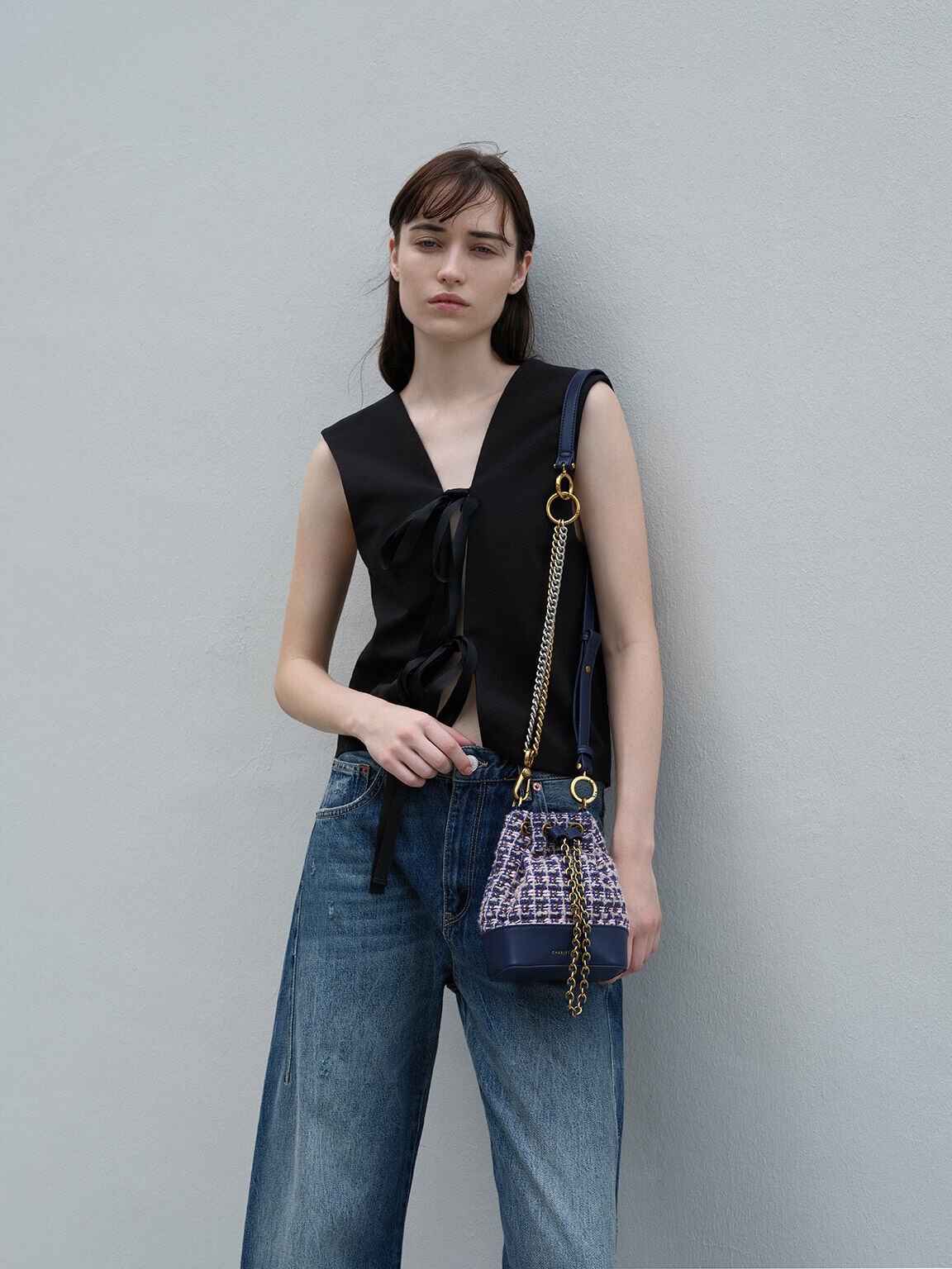 Charles and keith bucket bag new arrivals