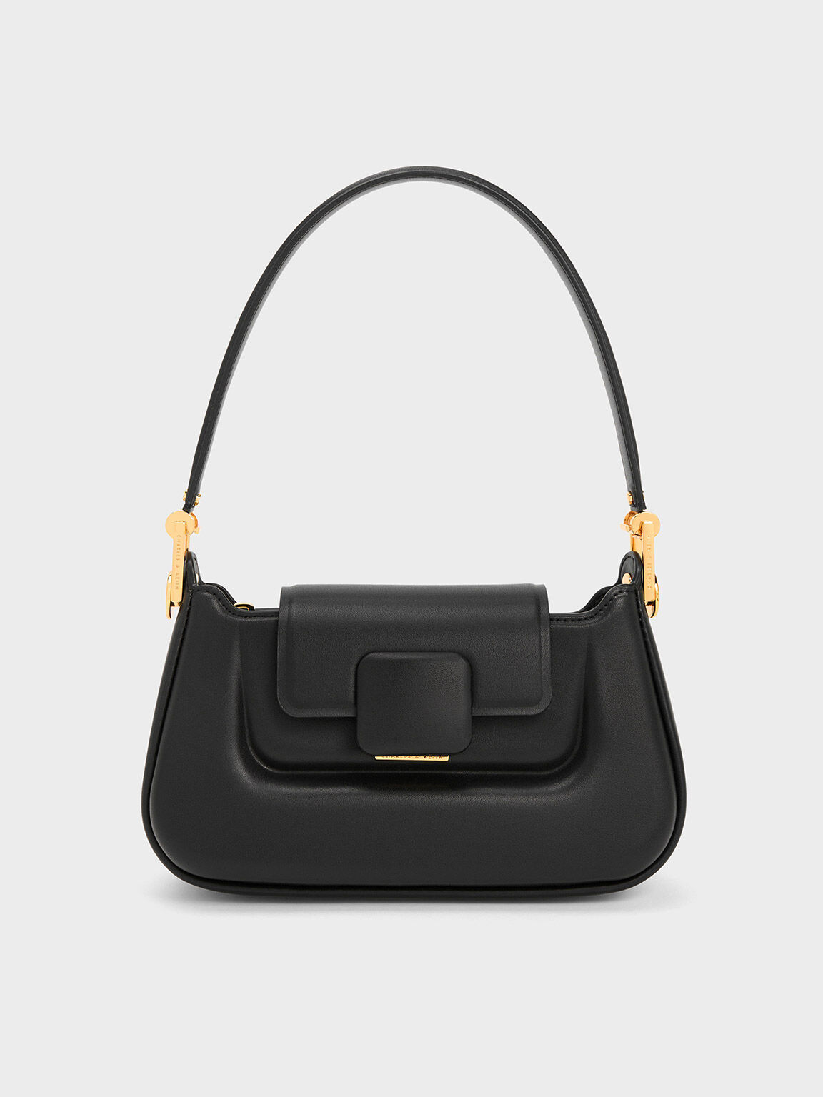 Charles and keith circular handle clutch deals