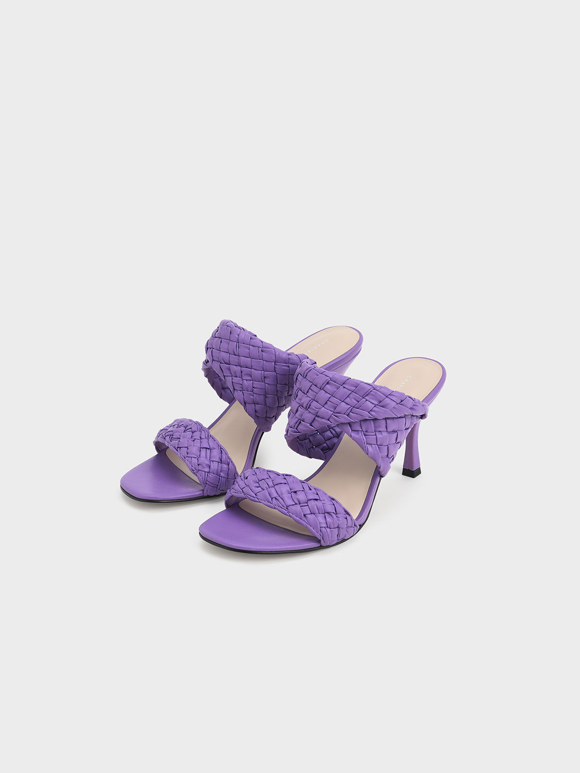 Mauve heeled discount sandals
