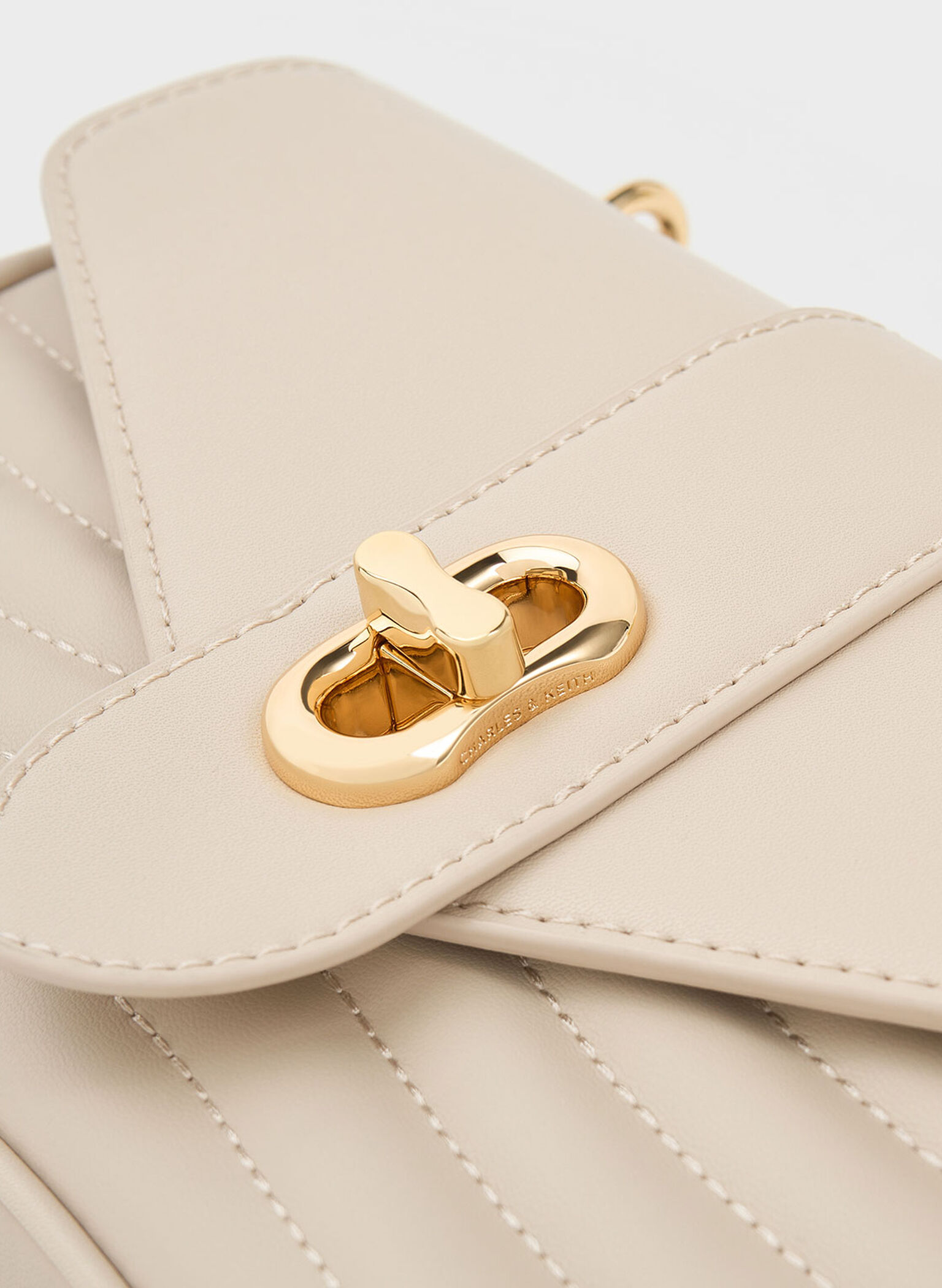 Aubrielle Panelled Crossbody Bag, Oat, hi-res
