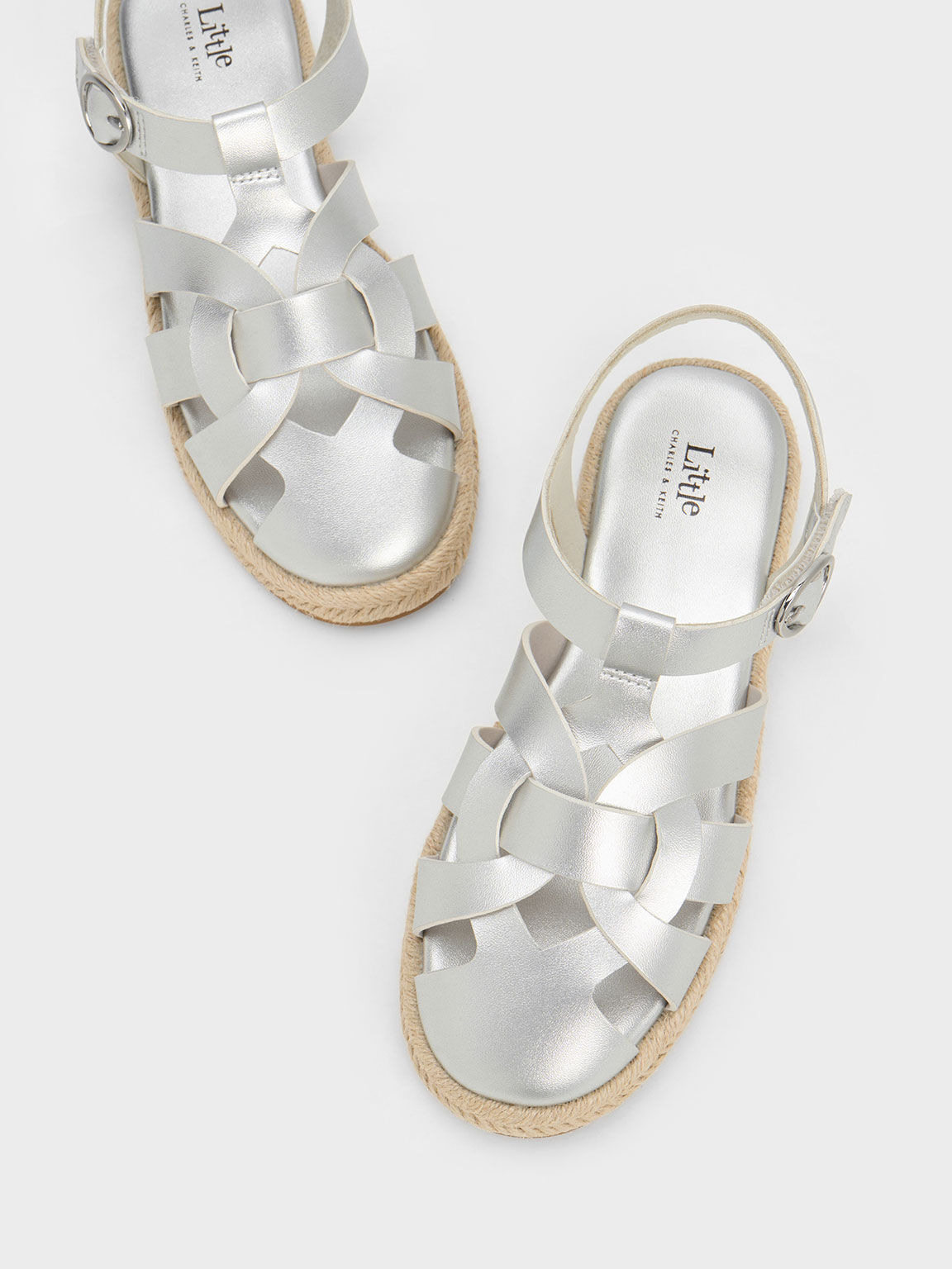Silver studded sandals store