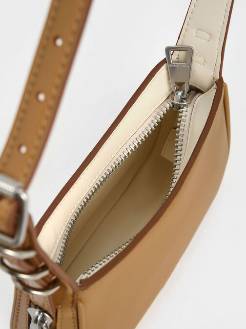 Mini Rebel Hobo Bag, Sand, hi-res