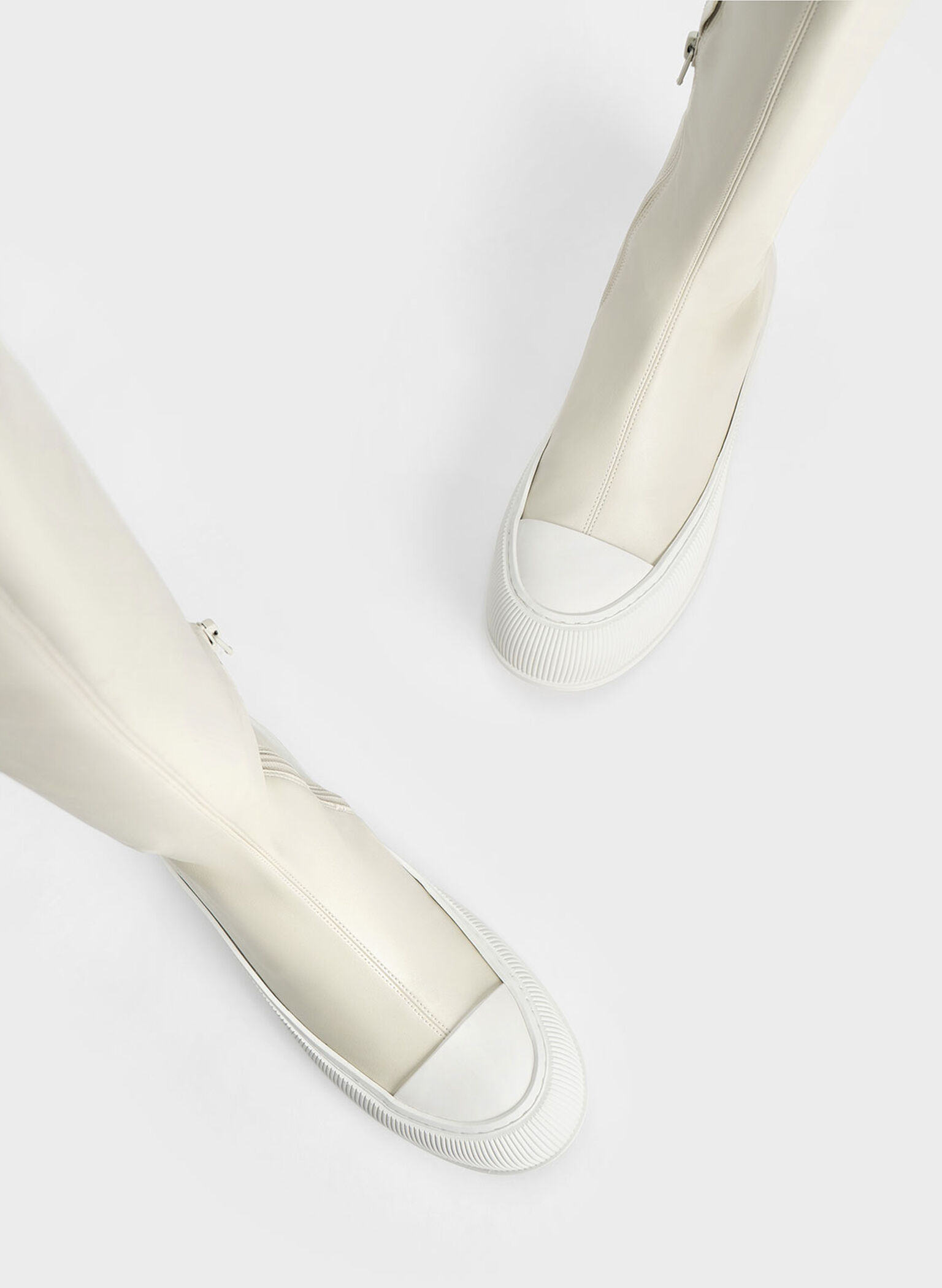 Harrianna Thigh-High Boots, Chalk, hi-res
