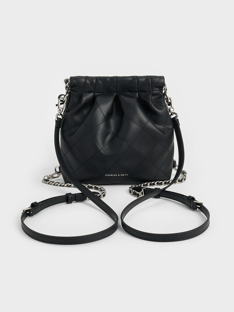Duo Bow Backpack, Noir, hi-res