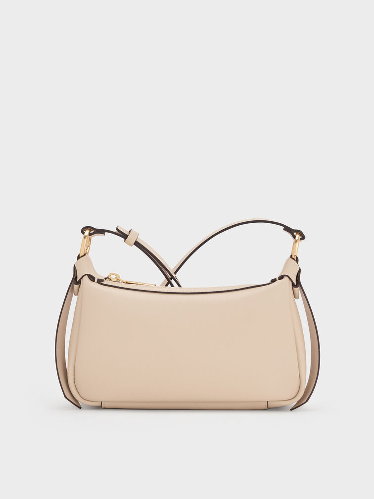 Mini Calla Shoulder Bag, Oat, hi-res