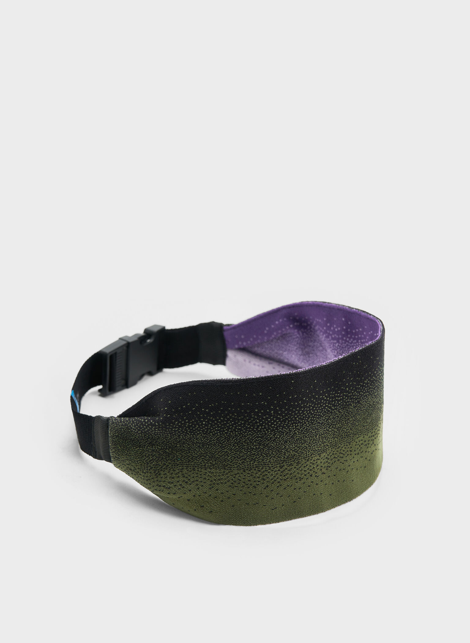 Recycled Polyester Knitted Gradient Reversible Headband, Multi, hi-res
