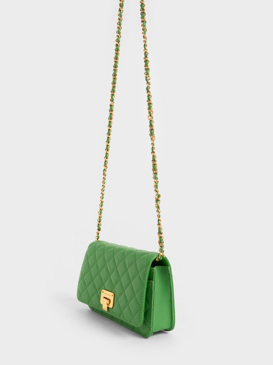 Charles and clearance keith quilted clutch