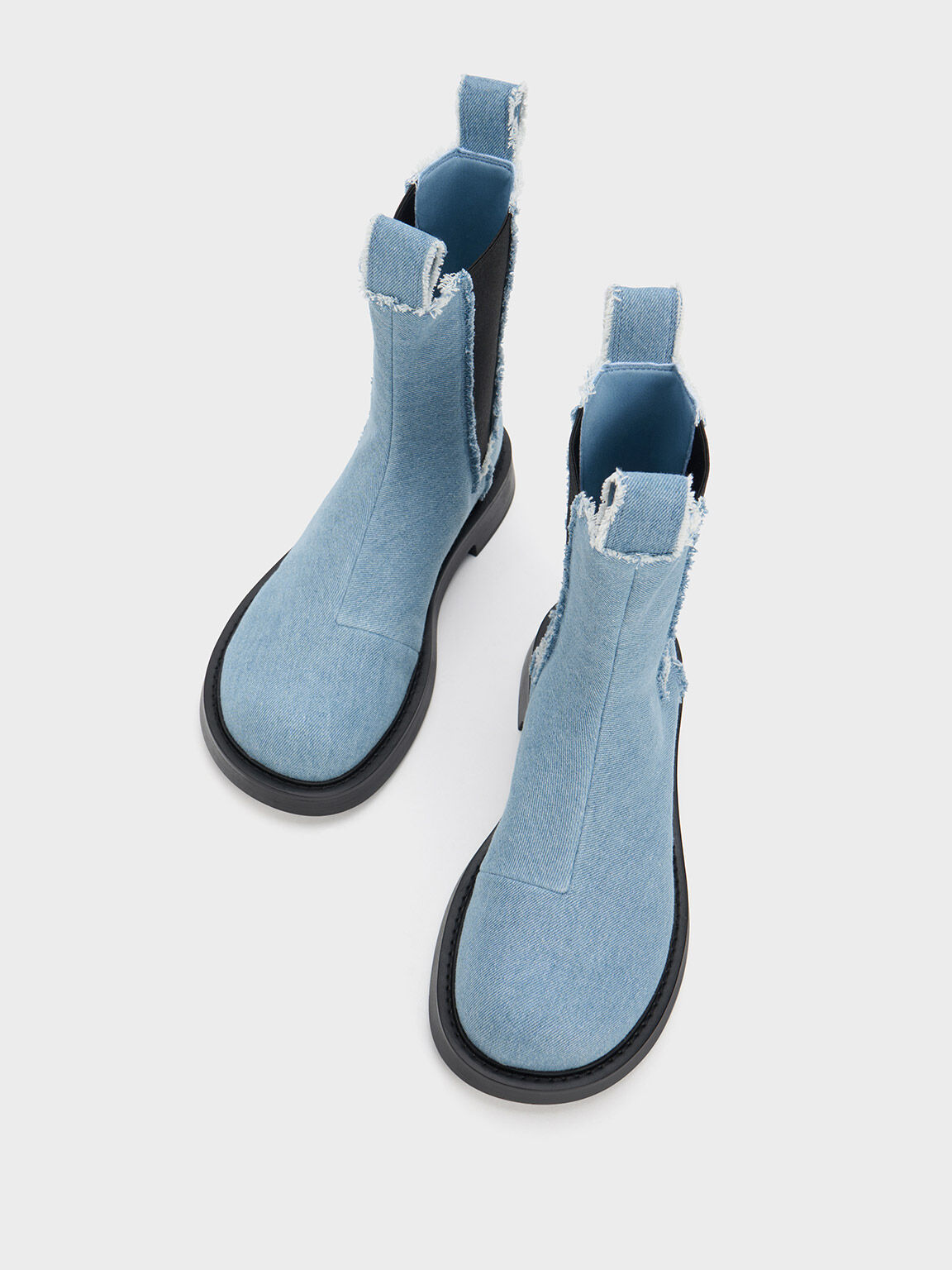 Light blue clearance suede ankle boots
