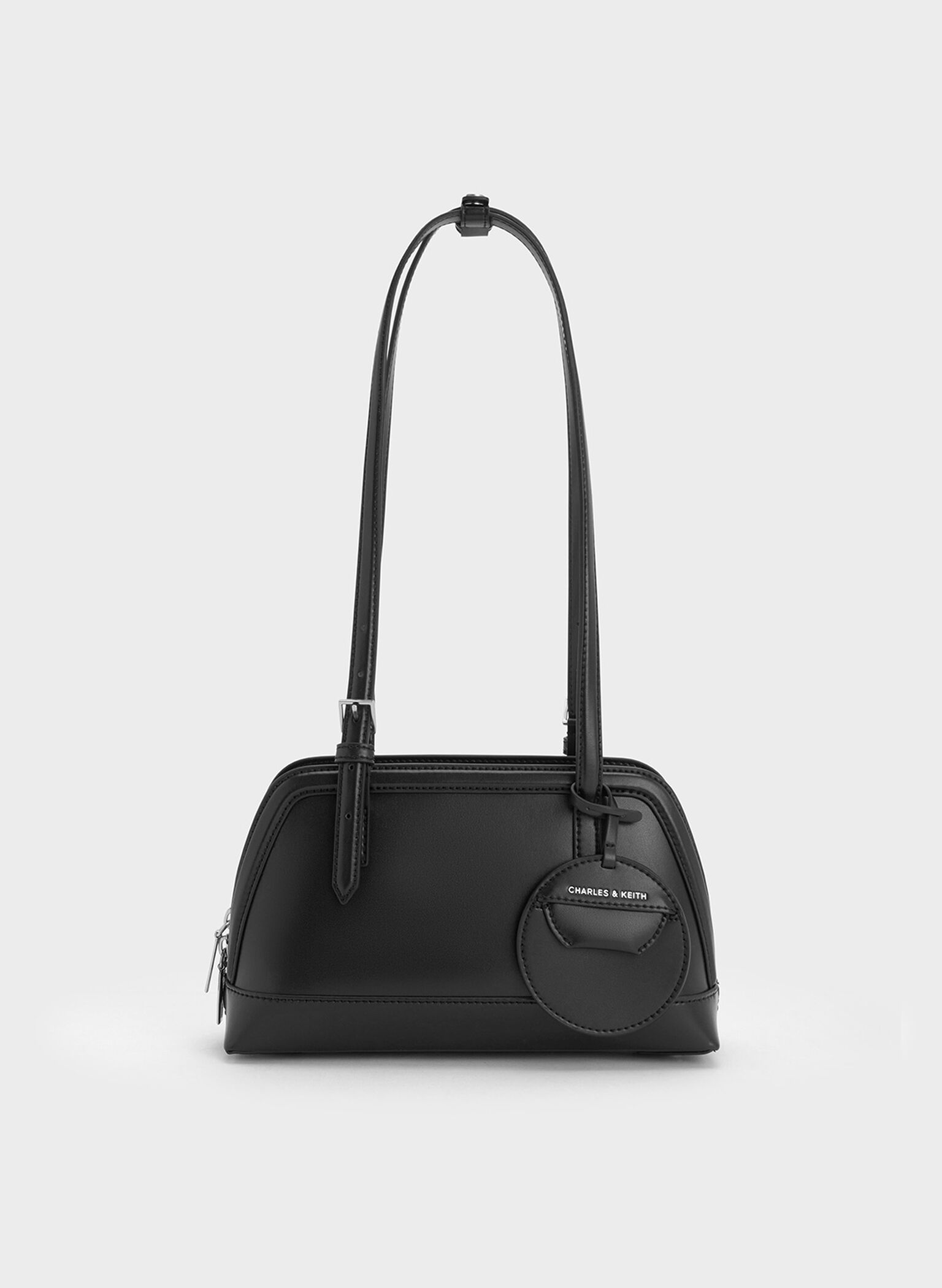 Enola Elongated-Handle Bag, Noir, hi-res
