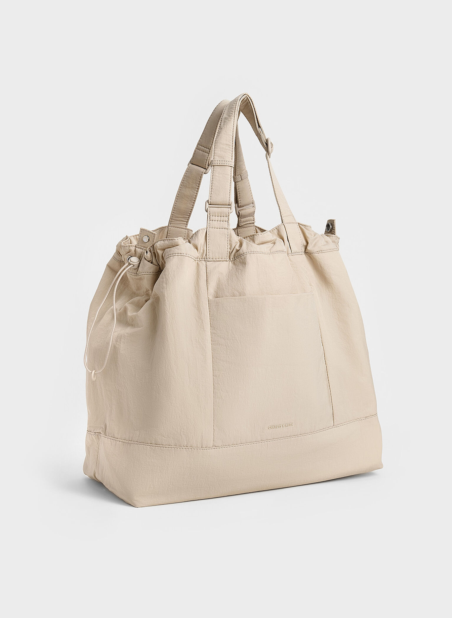Terra Nylon Reversible Tote Bag, Oat, hi-res