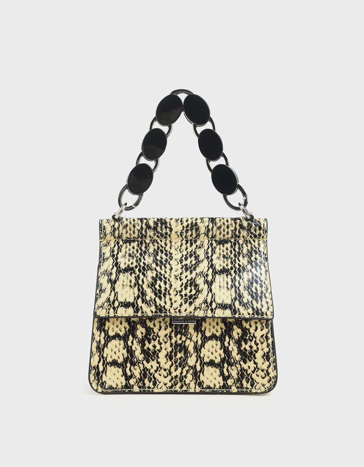 Charles and sales keith snakeskin bag