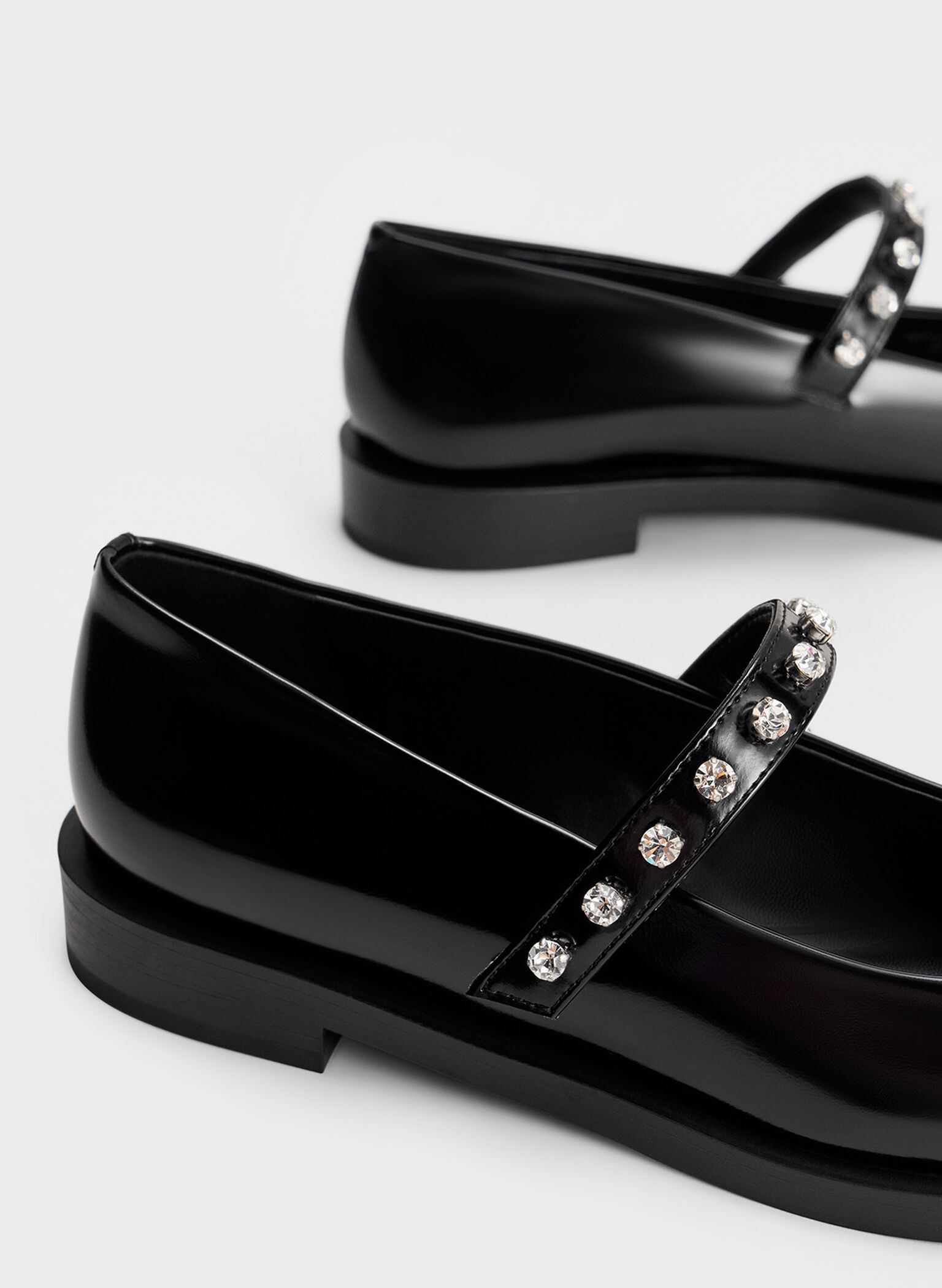 Gem-Encrusted Mary Janes, Black Box, hi-res