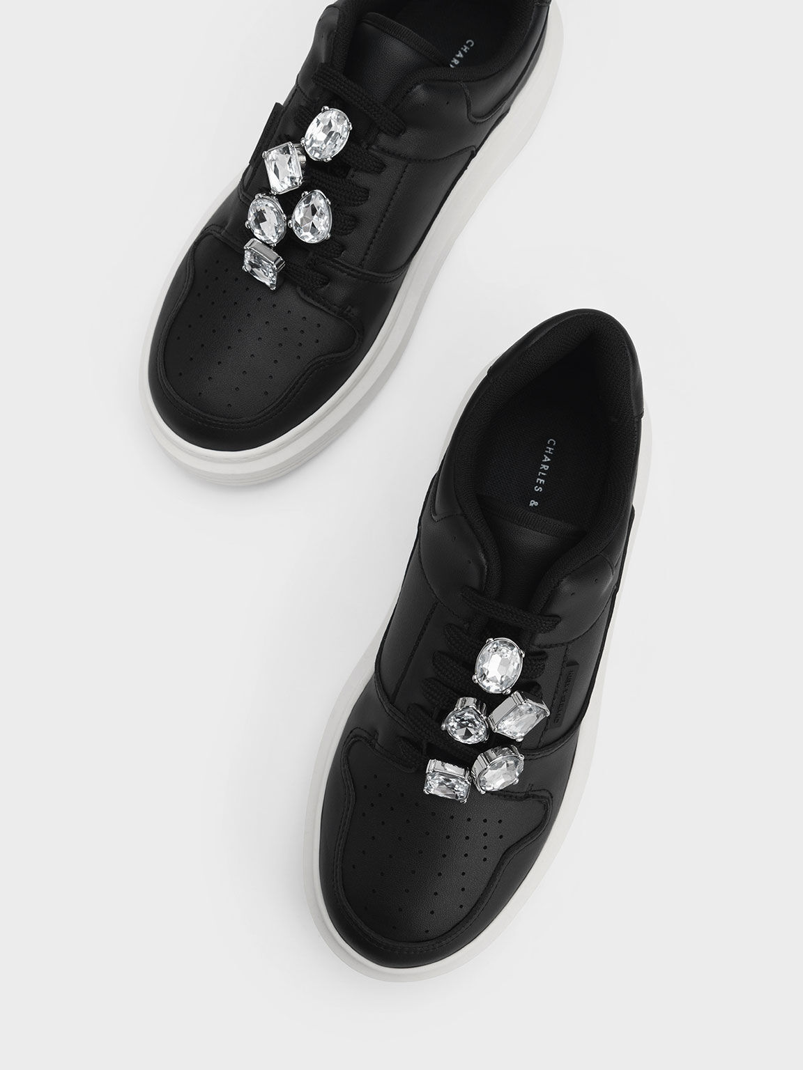 Suede platform gem women's sneakers discount
