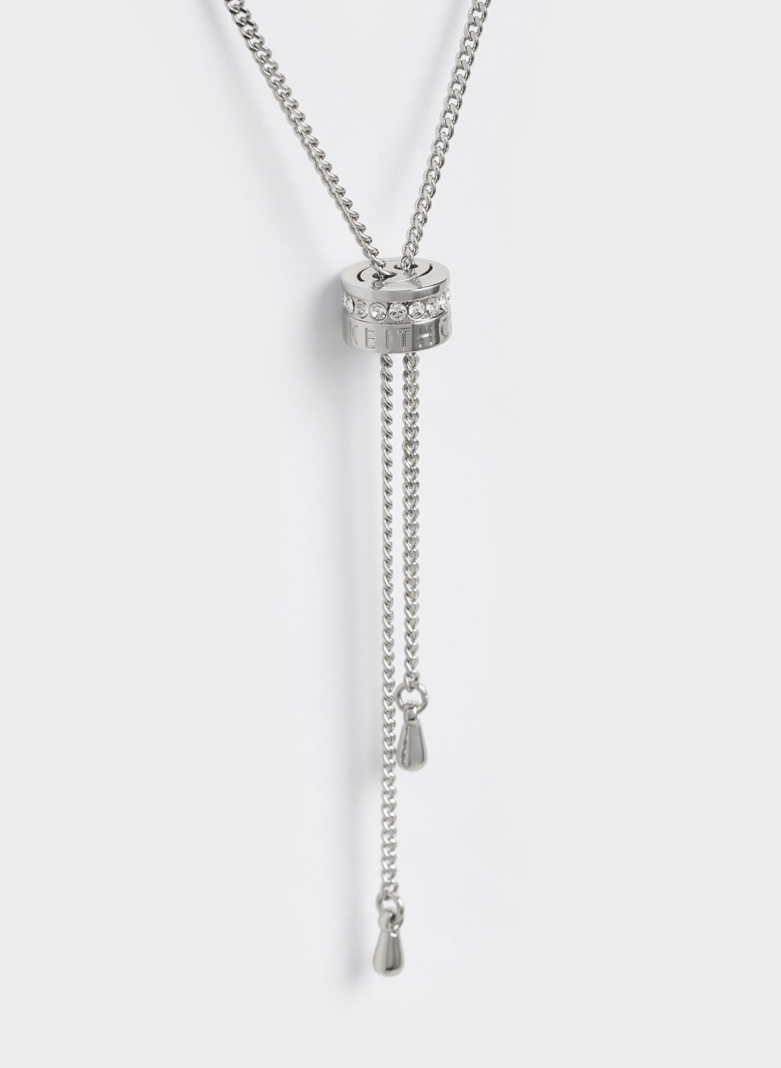 Gabine Swarovski Crystal Necklace, Silver, hi-res