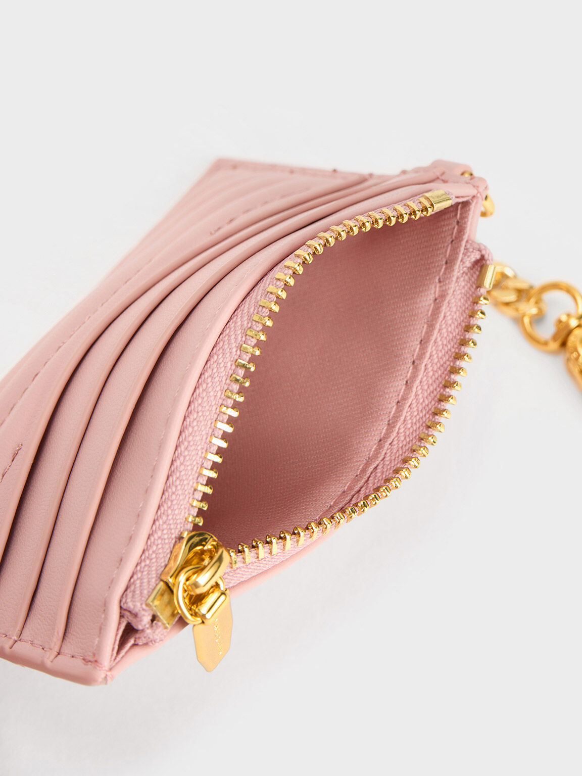 Charles and keith top sale zip cardholder