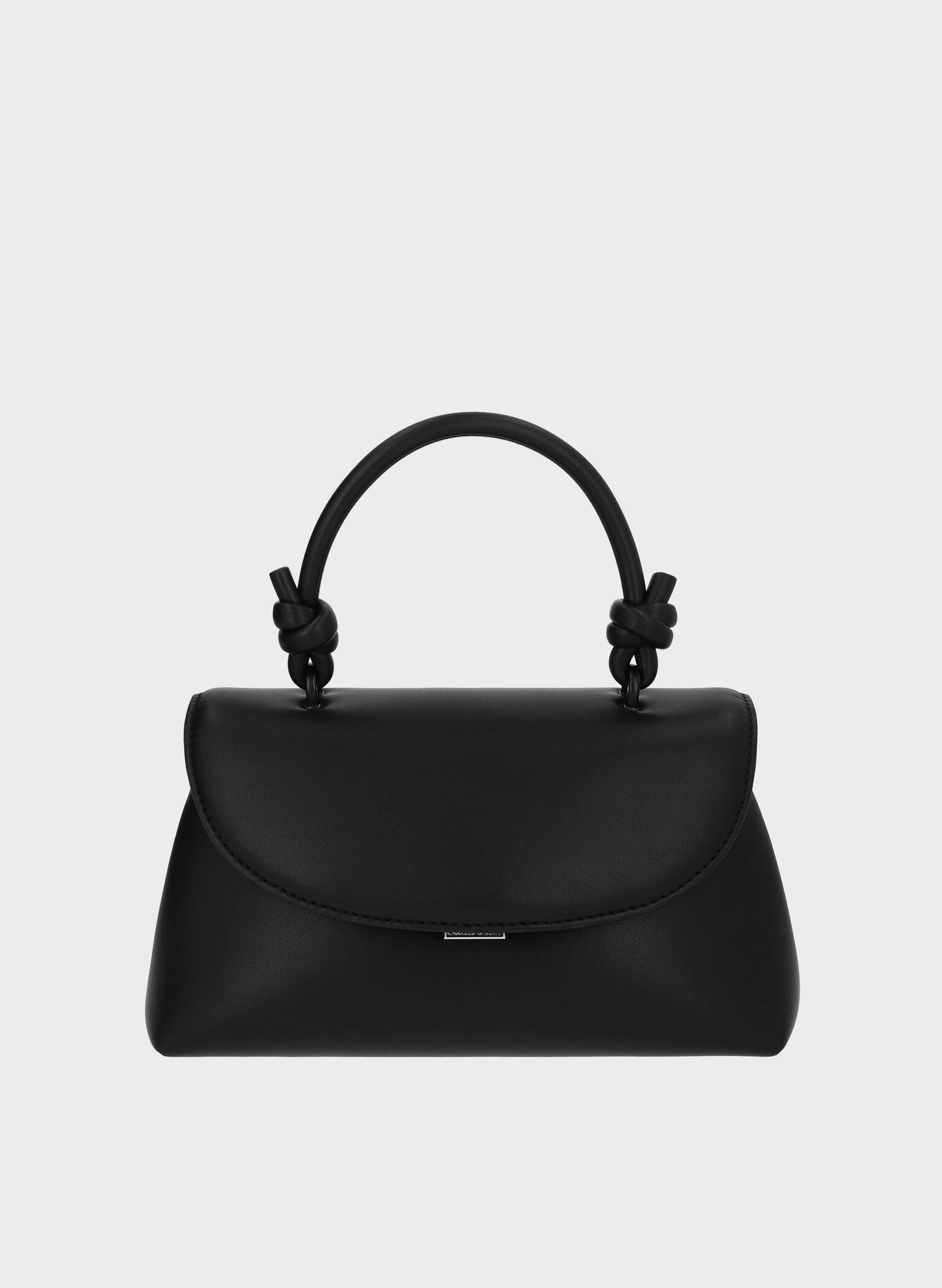 Sammie Knotted-Handle Two-Way Backpack, Black, hi-res