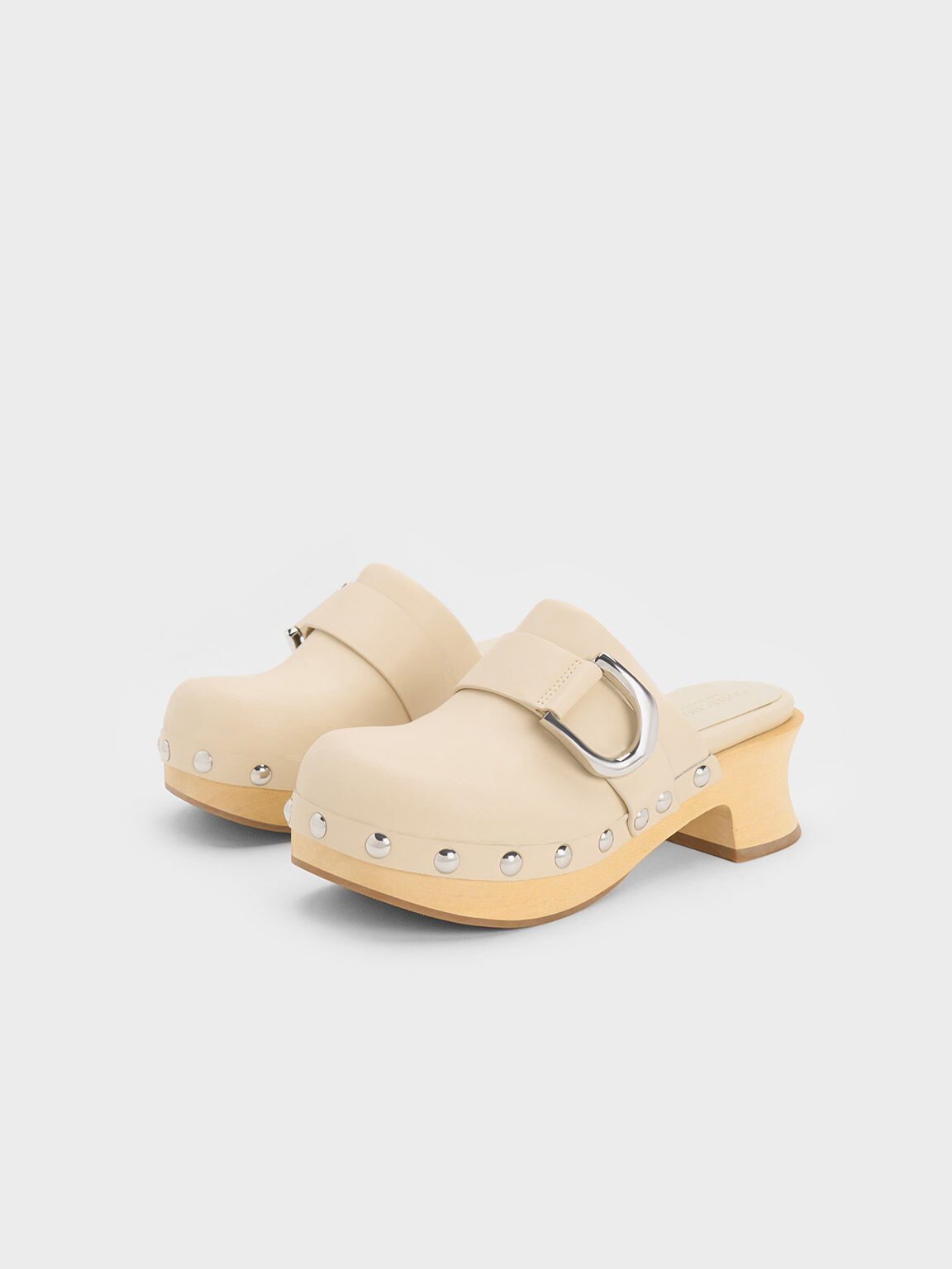 Skansen strut leather clog cheap