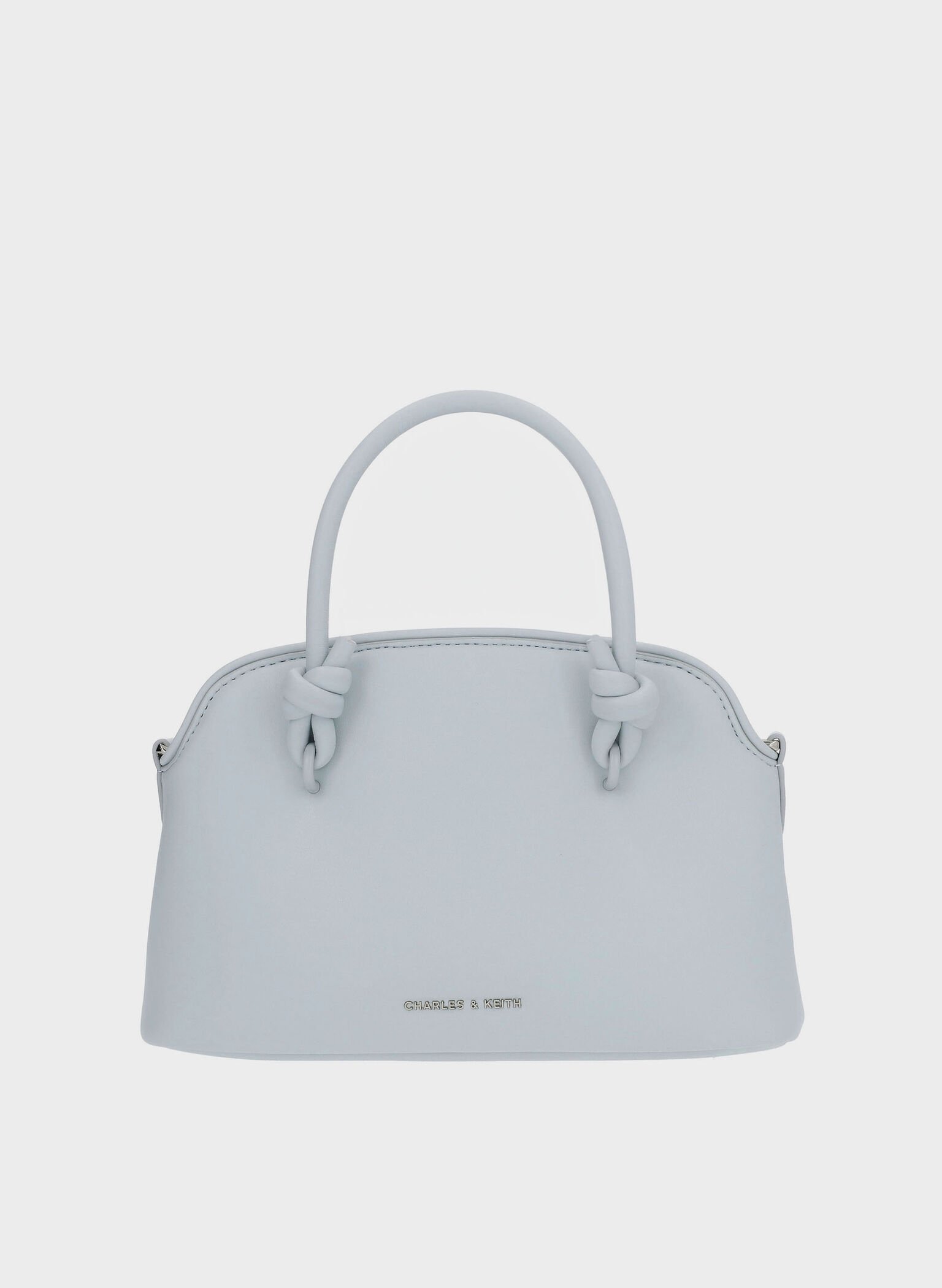 Sammie Knotted-Handle Bowling Bag, Sea Salt Blue, hi-res