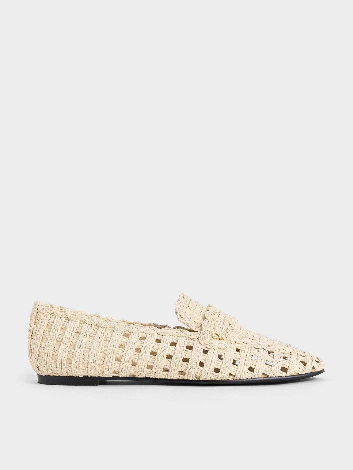 Raffia loafers hot sale