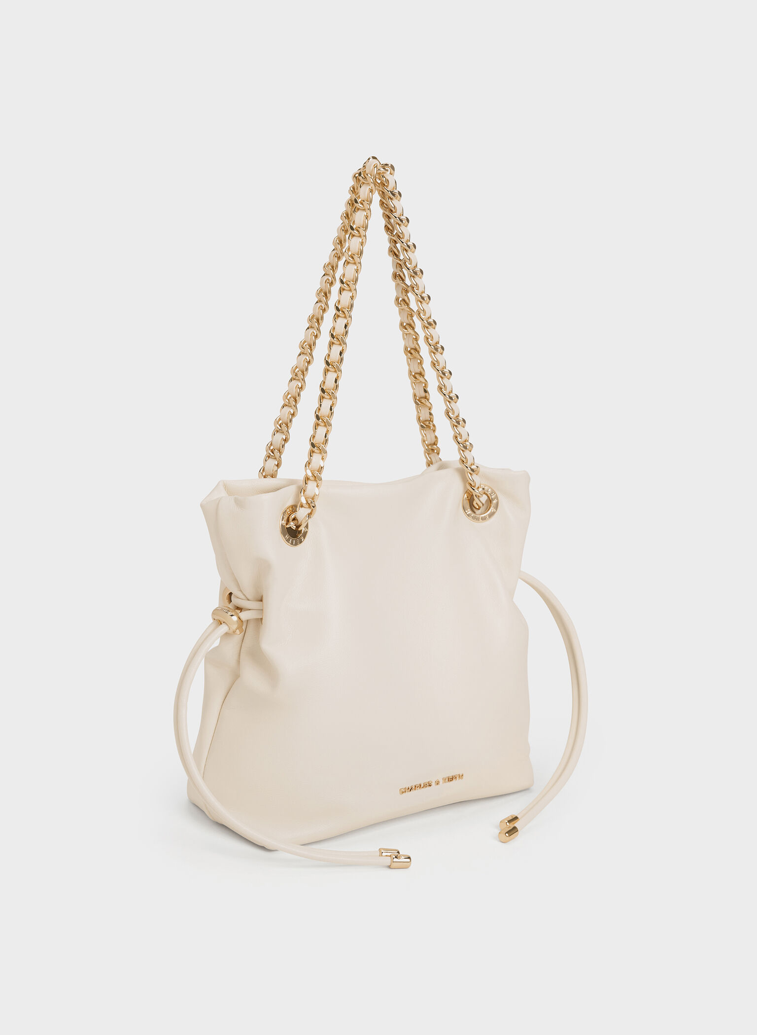 Arya Braided-Strap Double-Handle Crossbody Bag, Cream, hi-res