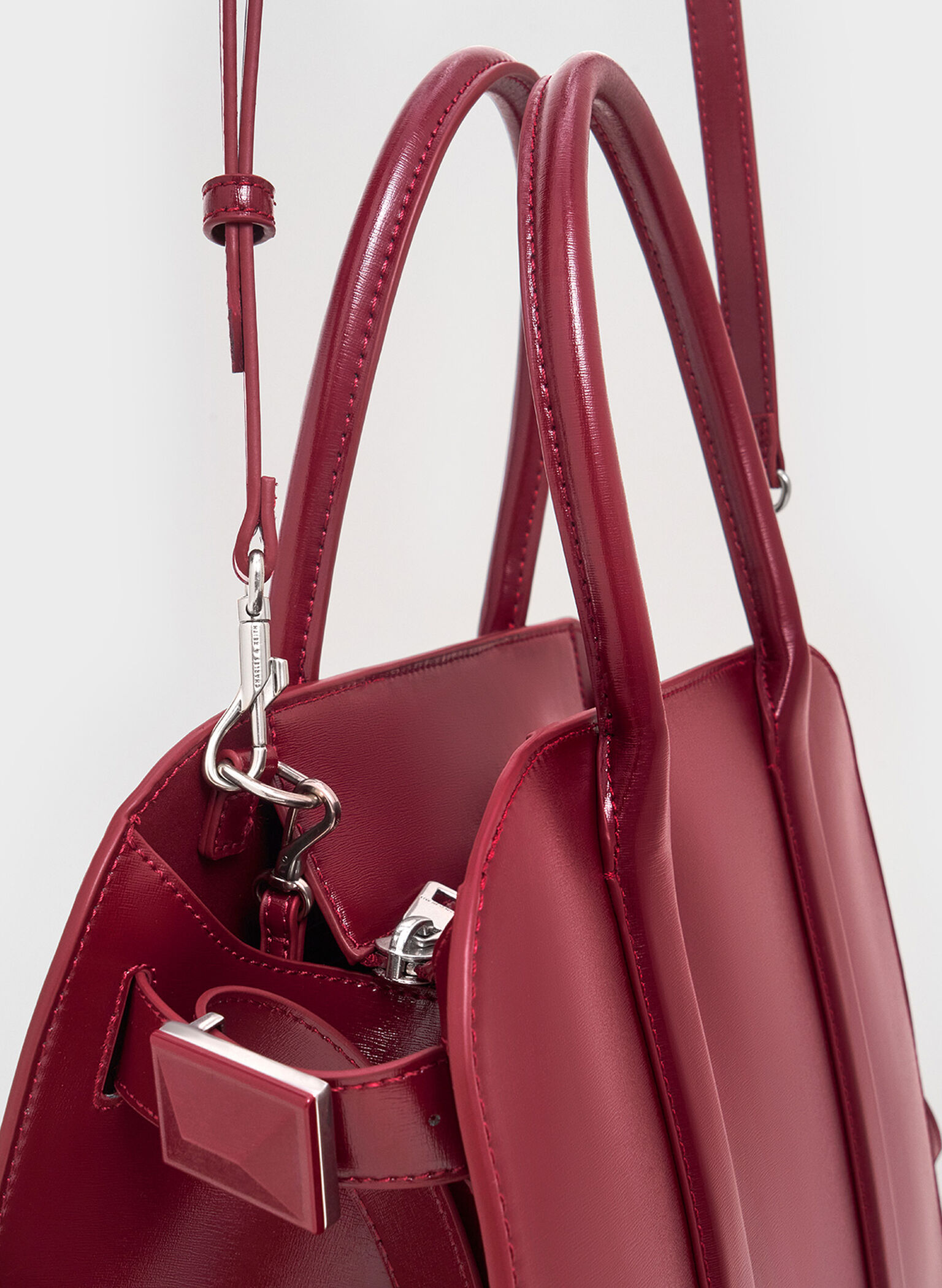 Axel Bowling Bag, Burgundy, hi-res