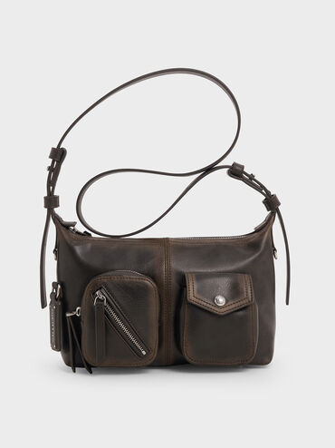 Thora Multi-Pocket Crossbody Bag, Multi, hi-res
