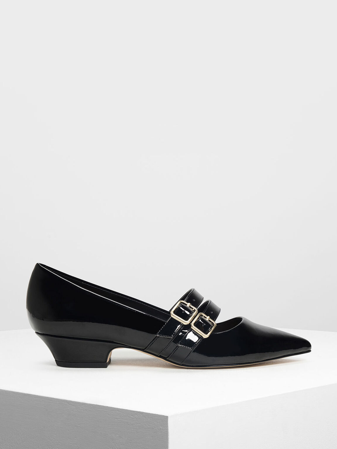 jeffrey campbell double strap mary jane platform pump