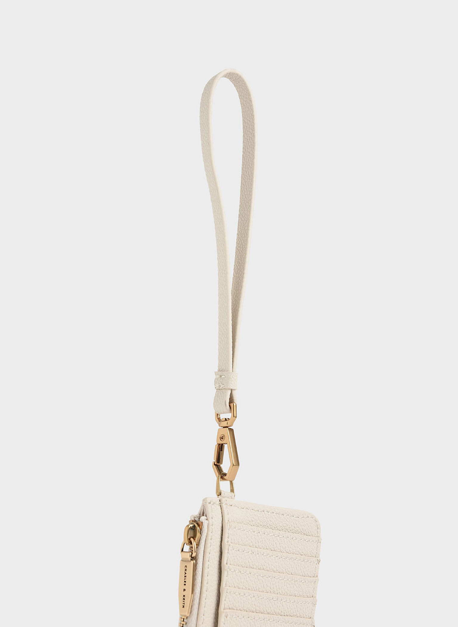 Dixie Multi-Slot Wristlet Card Holder, Cream, hi-res