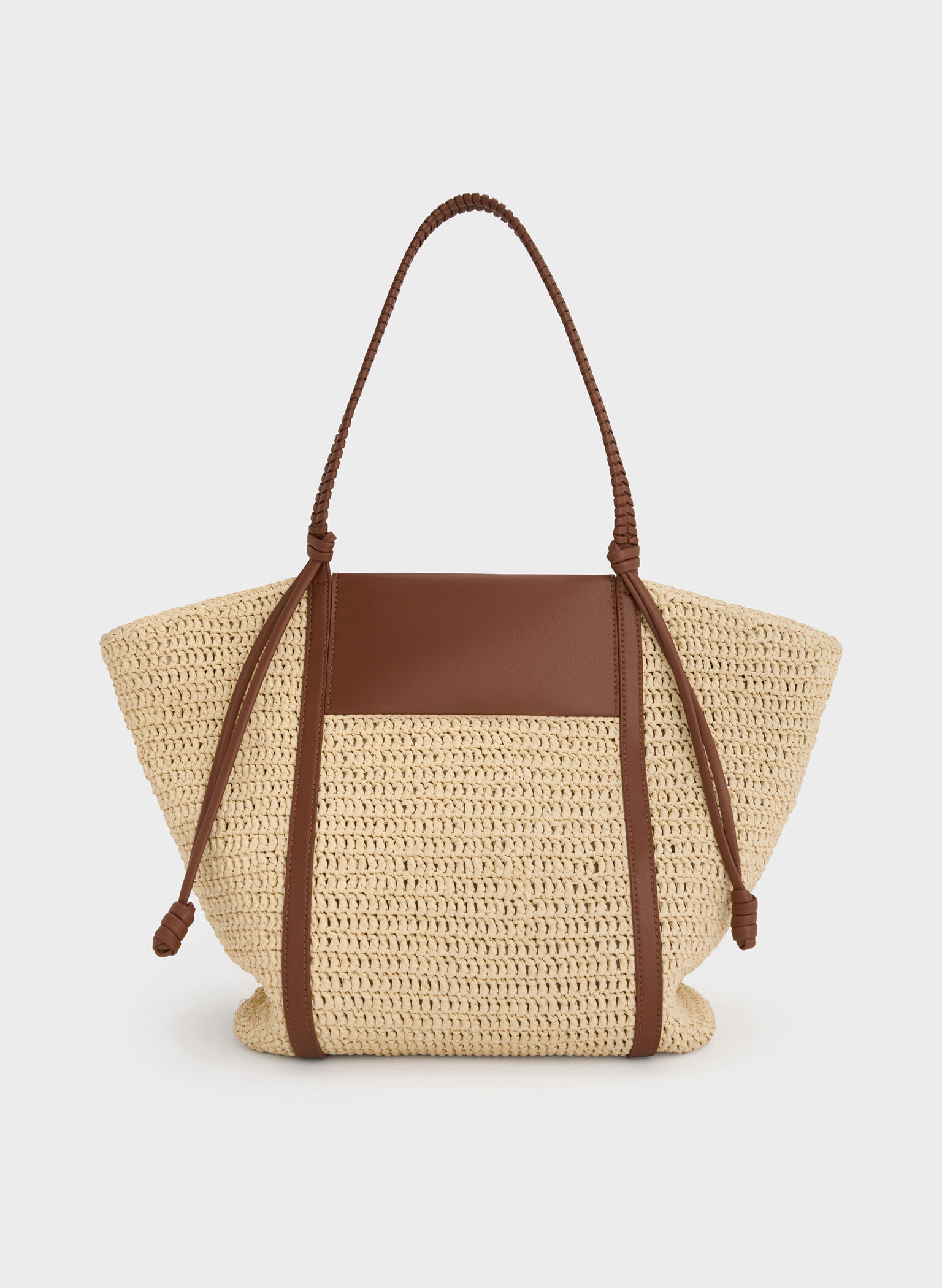 Shalia Raffia Tote Bag, Natural Raffia, hi-res