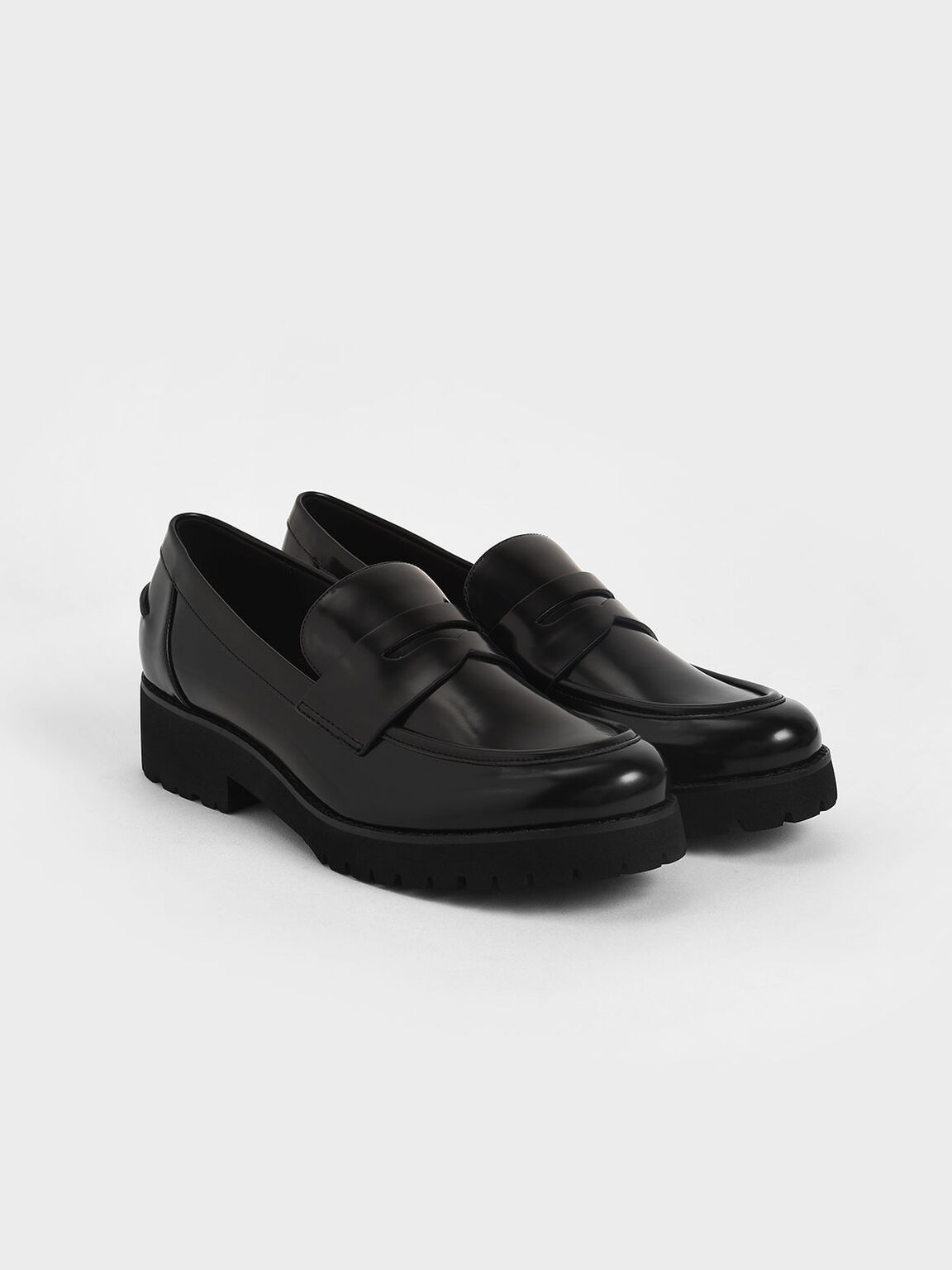 Platform Penny Loafers Charles & Keith